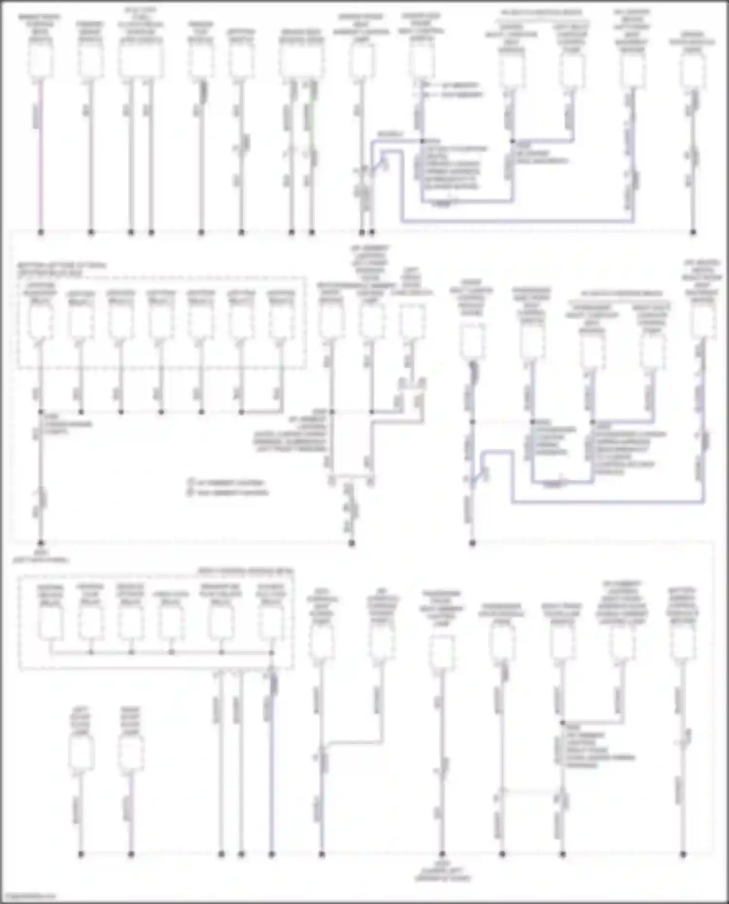 F-350 Ford XIV (2017-2020): Ground distribution circuit (3 of 8)