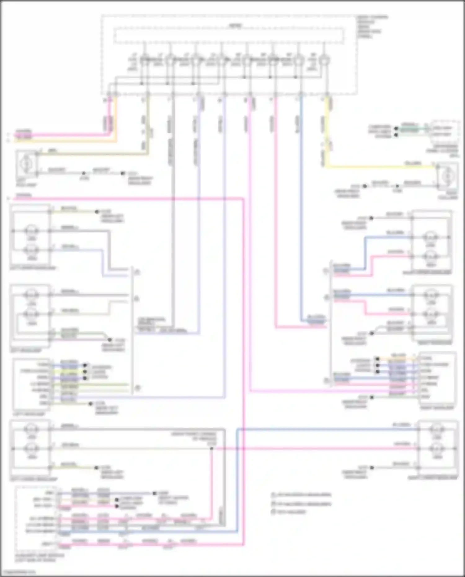 F-350 Ford XIV (2017-2020): Headlights circuit (2 of 2)