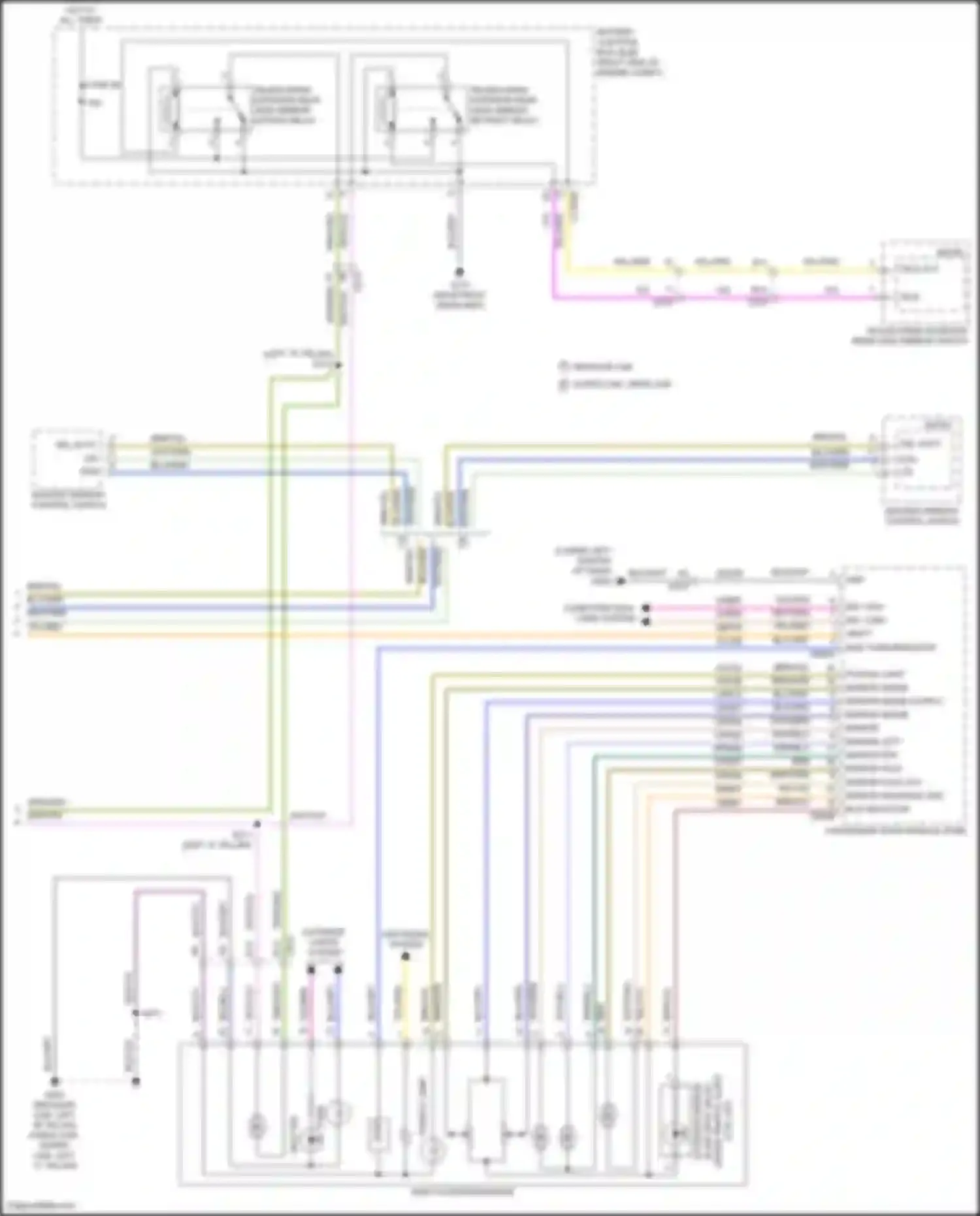 F-350 Ford XIV (2017-2020): Memory mirrors circuit (2 of 2)