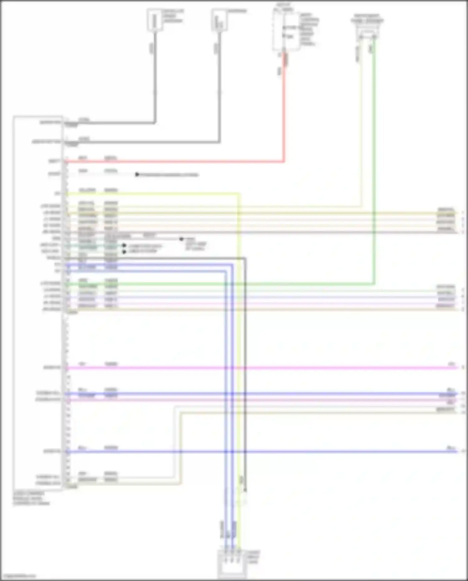 F-350 Ford XIV (2017-2020): Navigation circuit, w/o sony & touch screen (1 of 4)