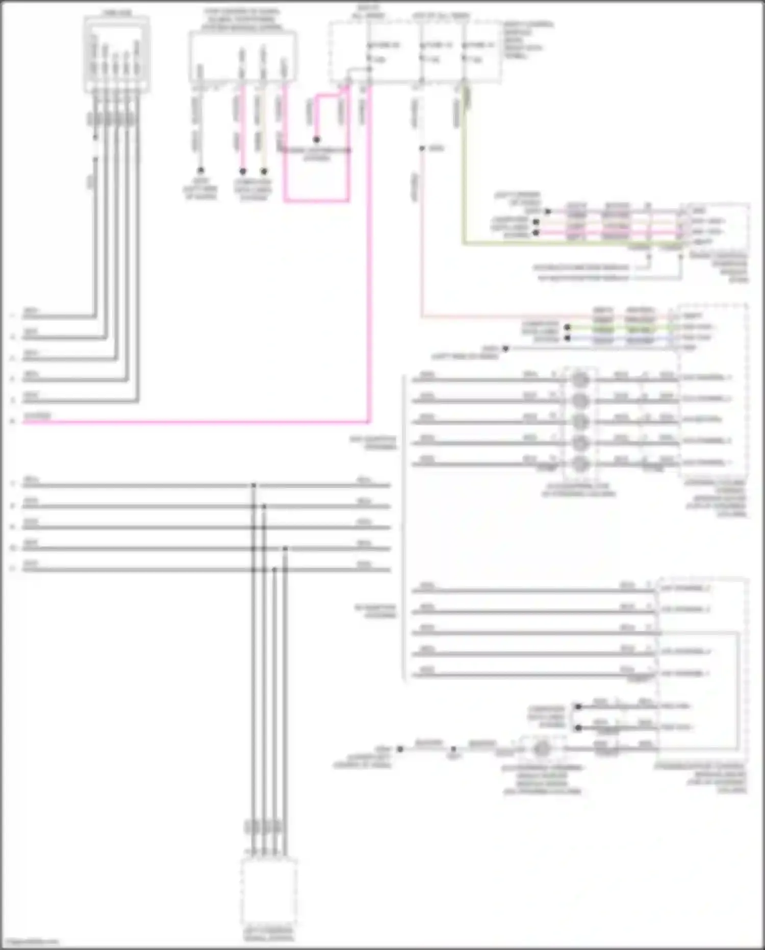 F-350 Ford XIV (2017-2020): Navigation circuit, w/o sony & touch screen (4 of 4)