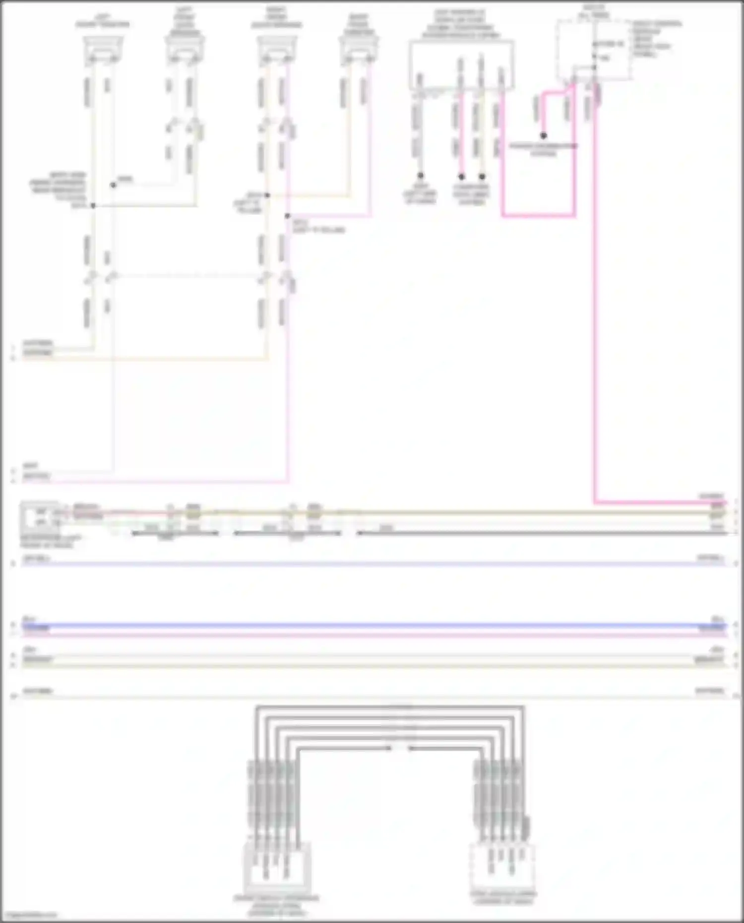 F-350 Ford XIV (2017-2020): Navigation circuit, w/o sony w/ touch screen (2 of 4)