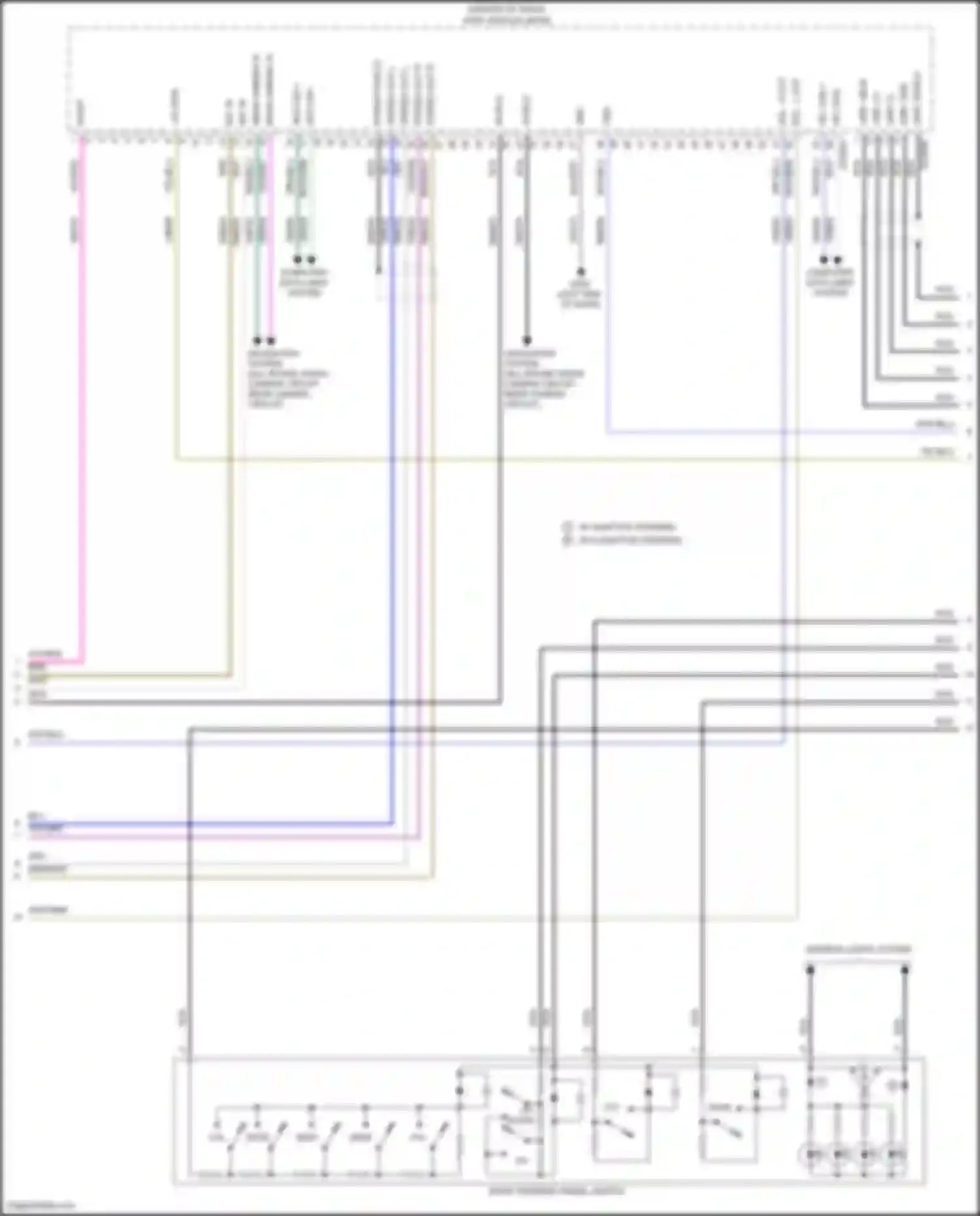 F-350 Ford XIV (2017-2020): Navigation circuit, w/o sony w/ touch screen (3 of 4)