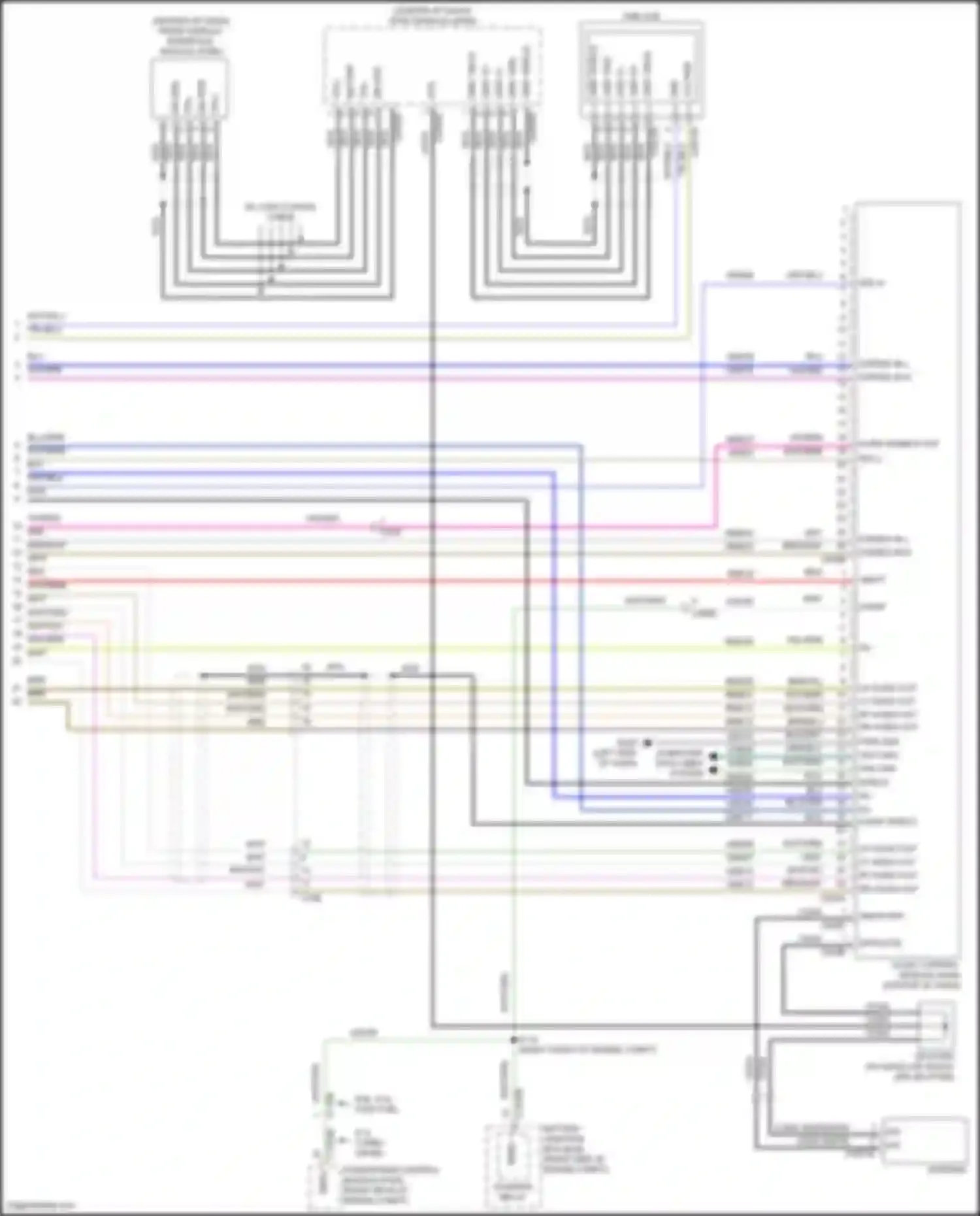 F-350 Ford XIV (2017-2020): Navigation circuit, w/ sony (4 of 4)