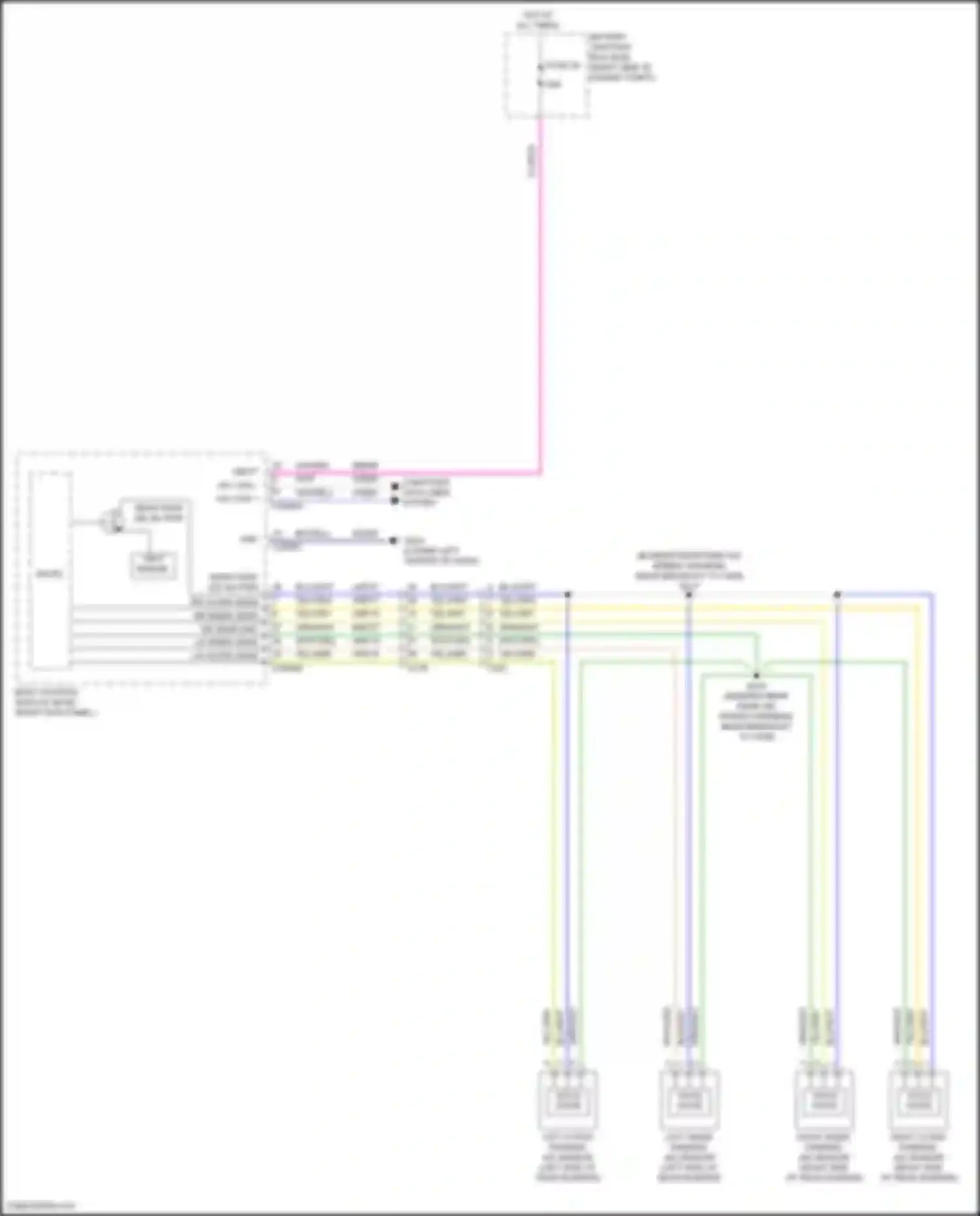 F-350 Ford XIV (2017-2020): Parking assistant circuit