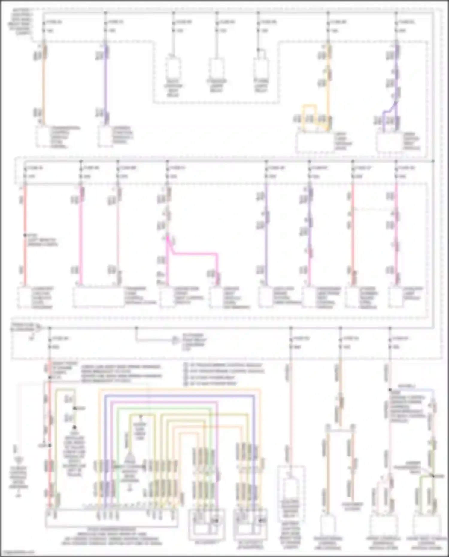 F-350 Ford XIV (2017-2020): Power distribution circuit (4 of 8)