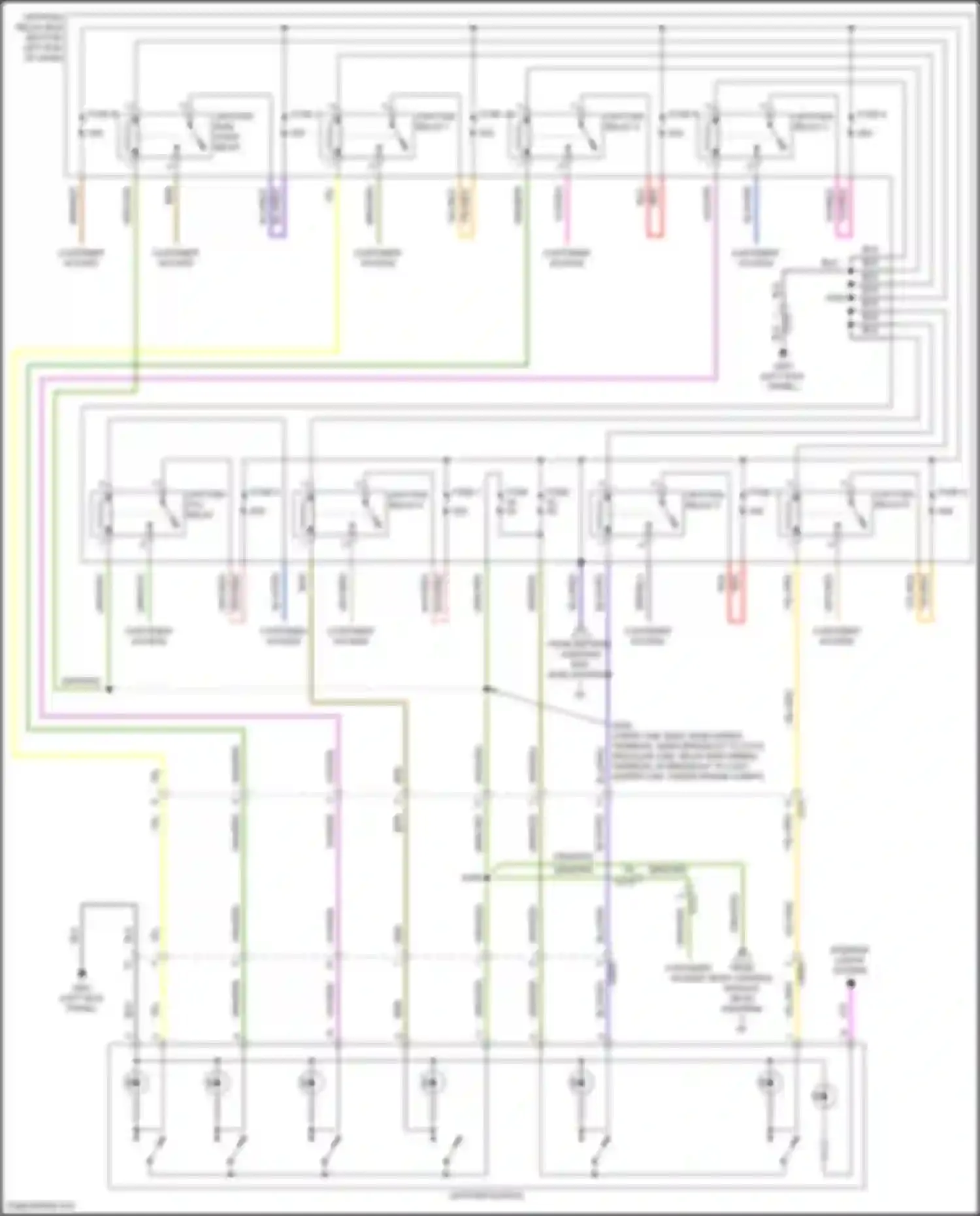 F-350 Ford XIV (2017-2020): Power distribution circuit (8 of 8)