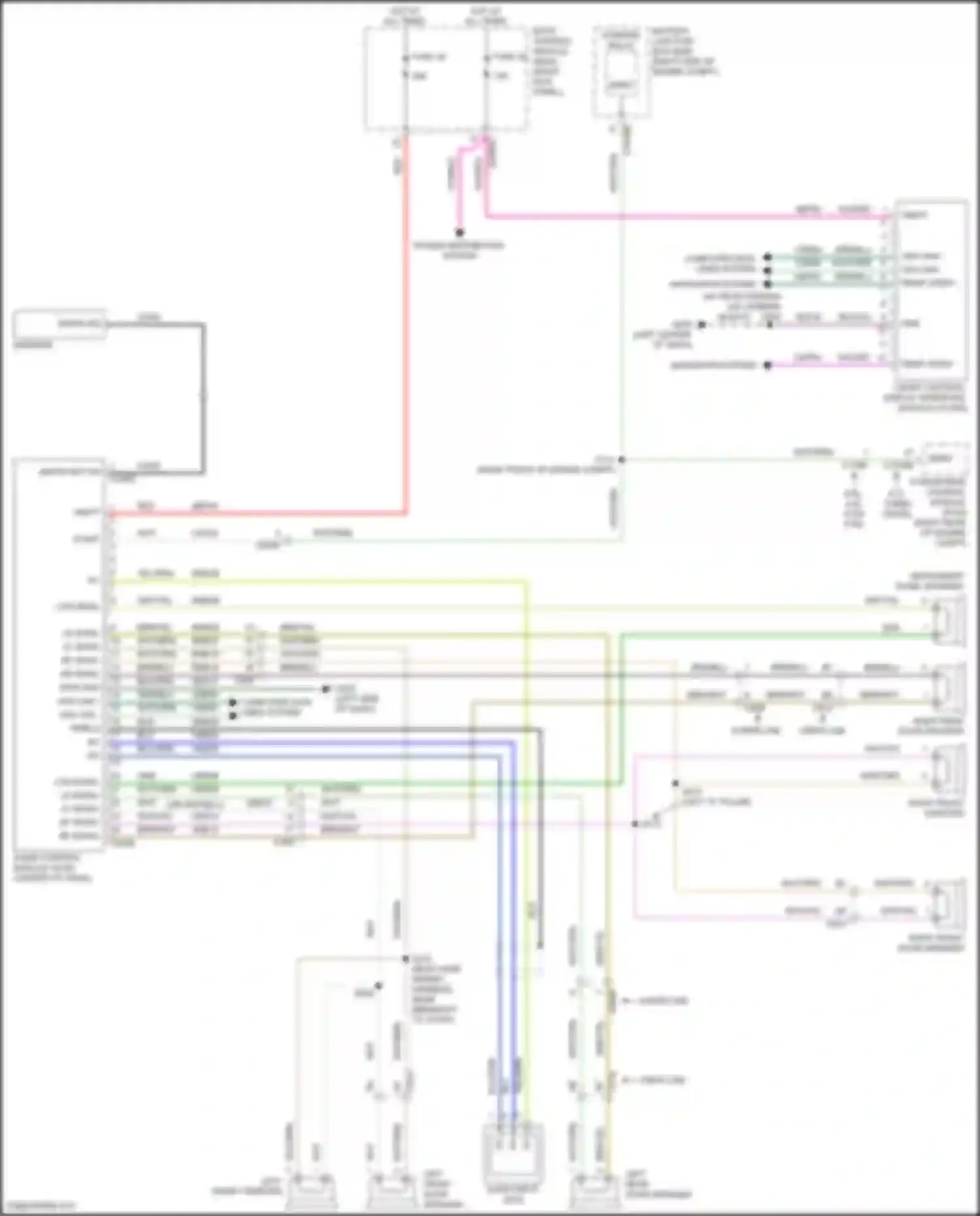 F-350 Ford XIV (2017-2020): Base radio circuit