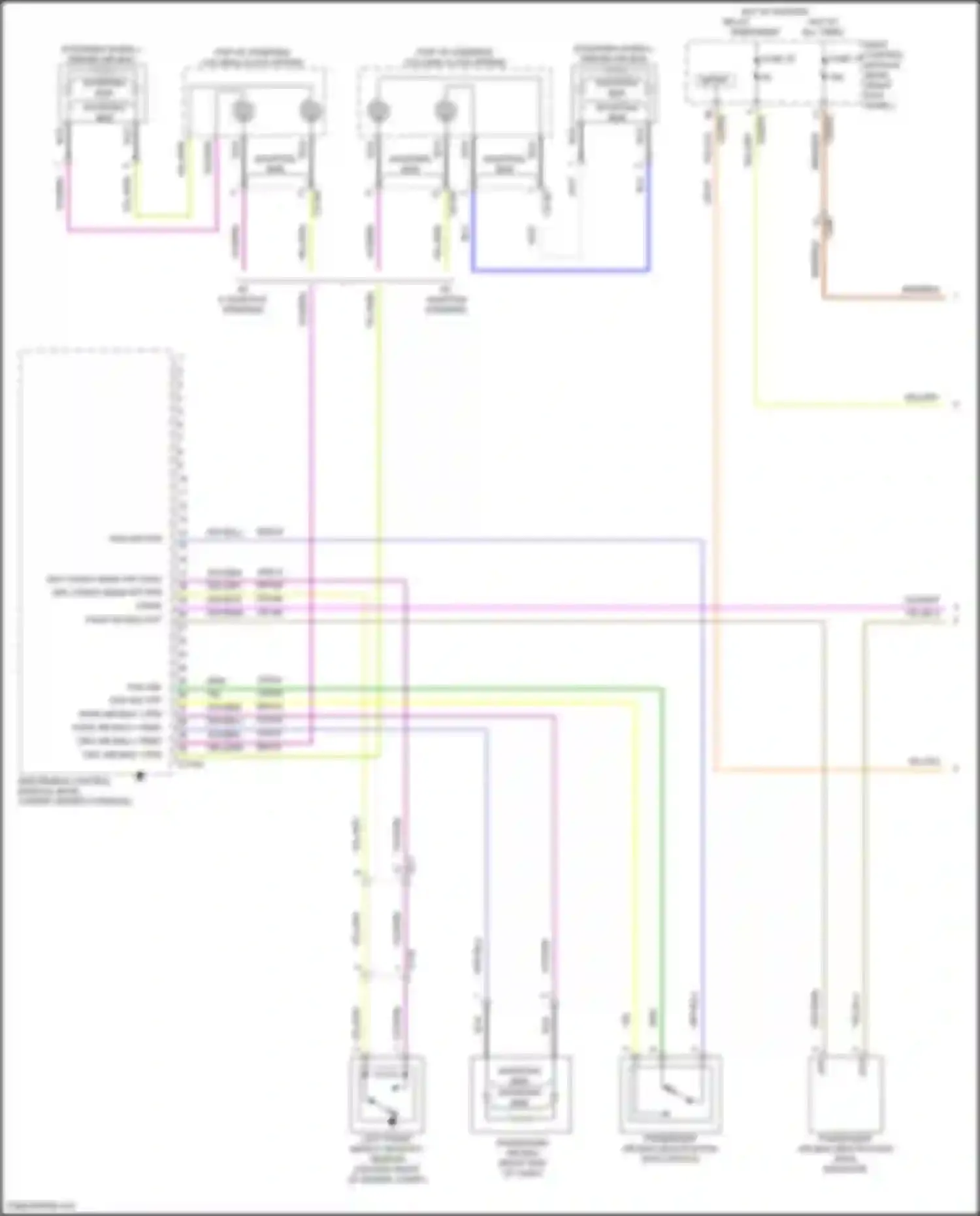 F-350 Ford XIV (2017-2020): Supplemental restraints circuit (1 of 3)