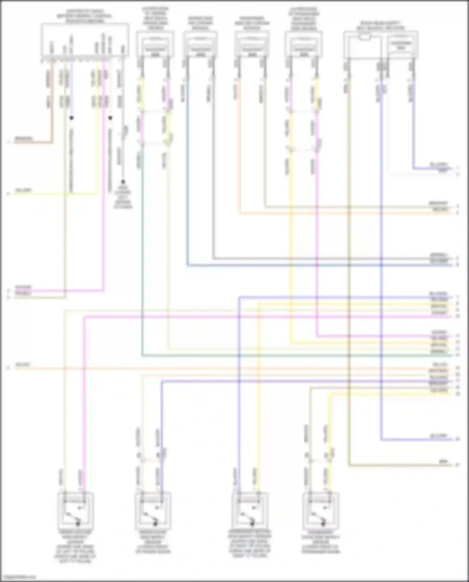 F-350 Ford XIV (2017-2020): Supplemental restraints circuit (2 of 3)