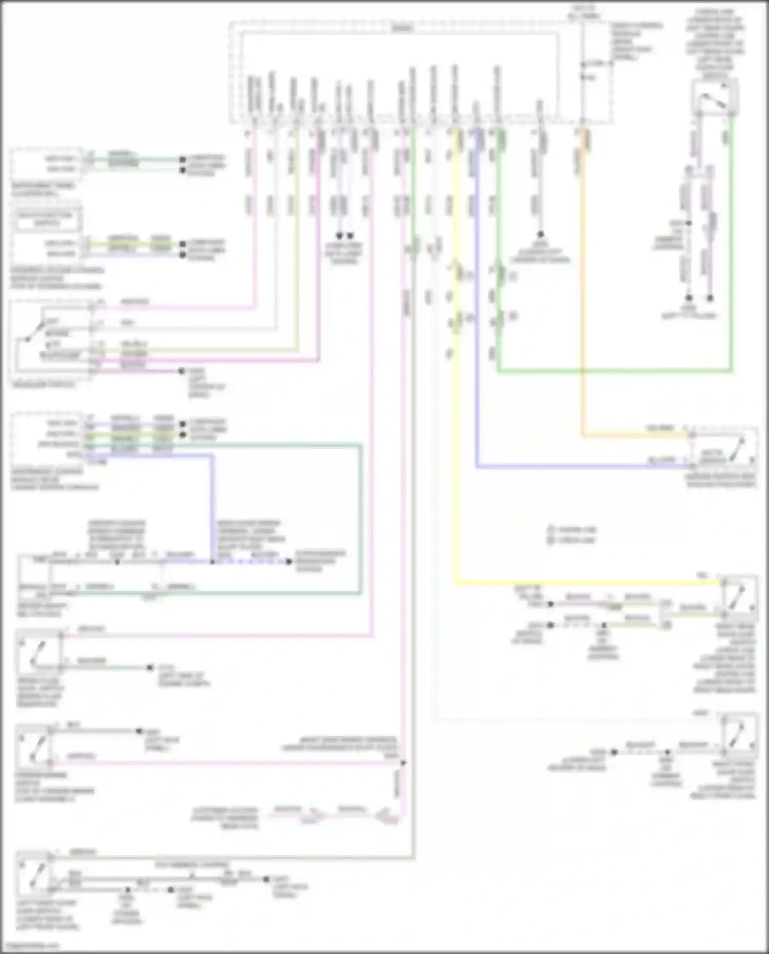 F-350 Ford XIV (2017-2020): Chime circuit