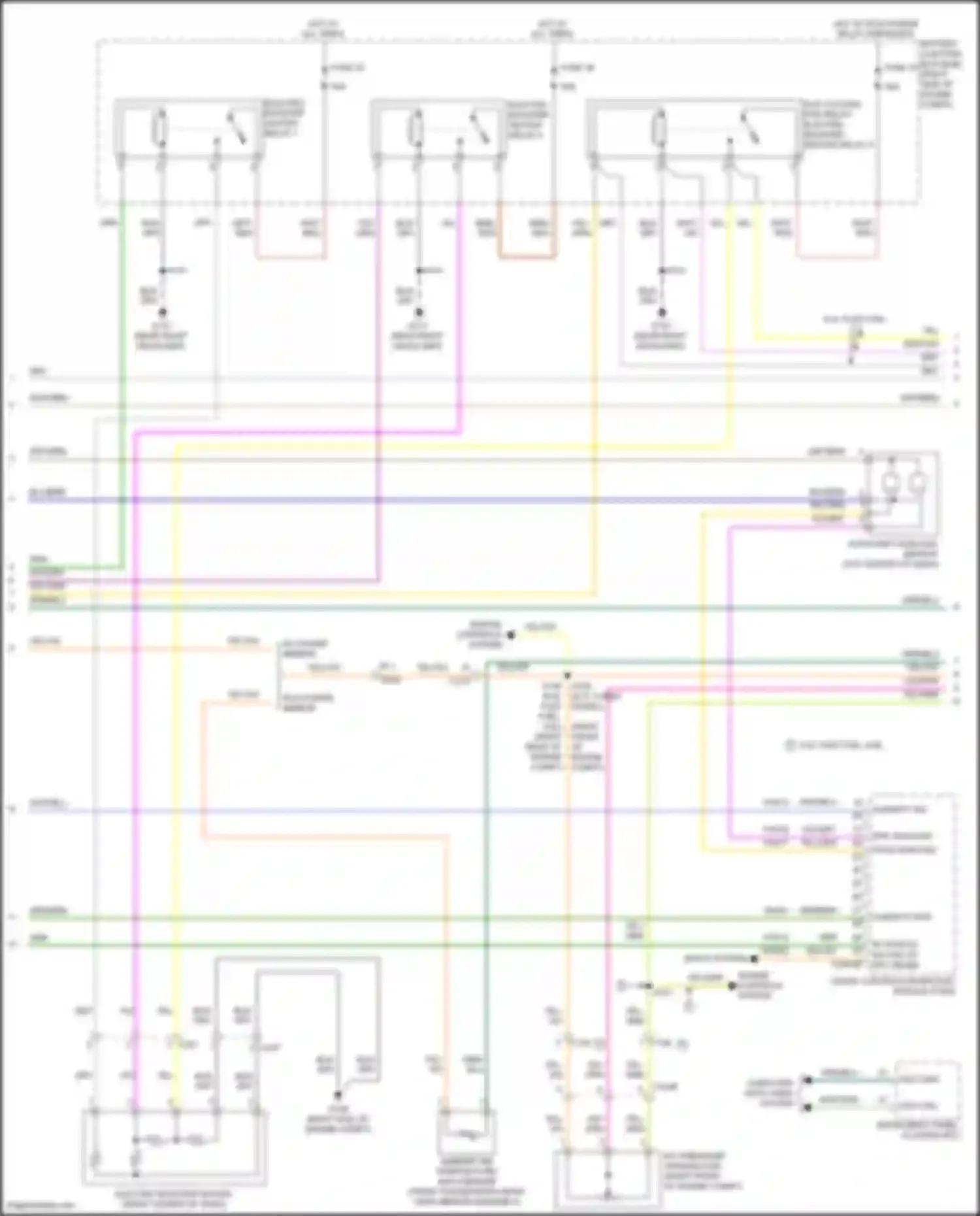Wiring diagram a/c pressure transducer for Ford F-350 XIV (2017-2020) (1 of 5)