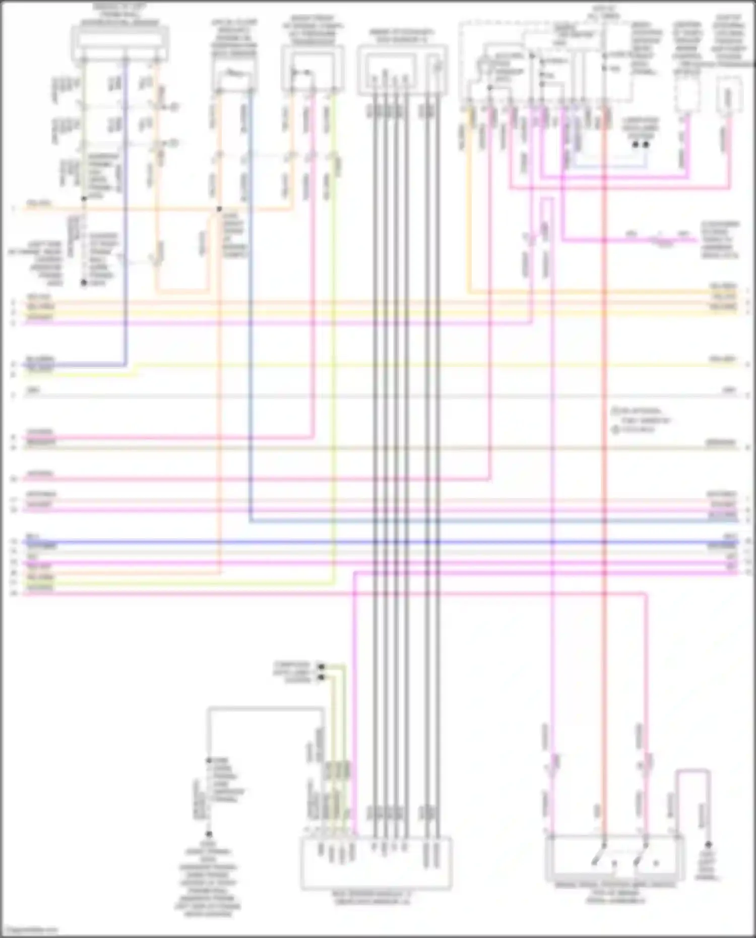 Wiring diagram blk/yel wht for Ford F-350 XIV (2017-2020) (1 of 1)