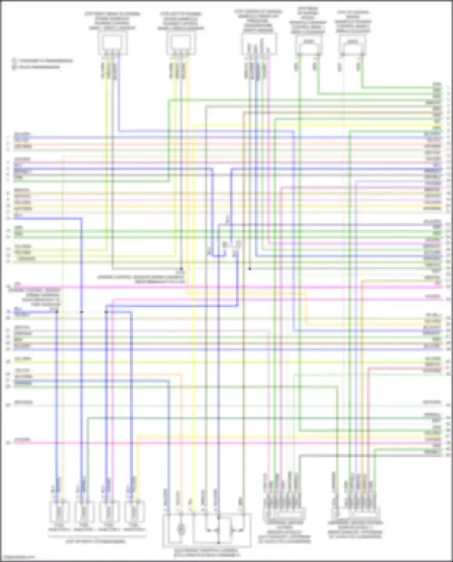 Wiring diagram blu/wht for Ford F-350 XIV (2017-2020) (28 of 34)