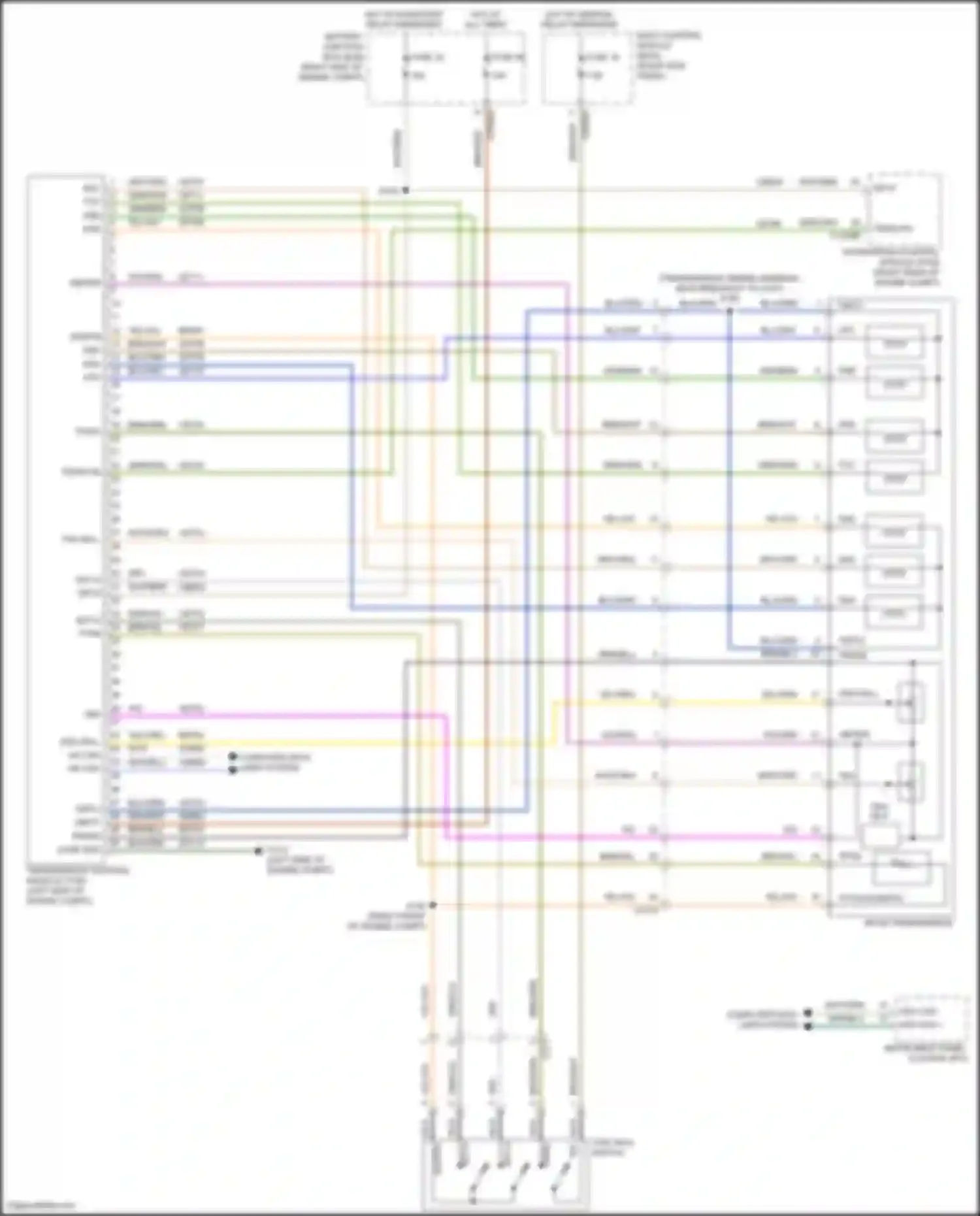 Wiring diagram case gnd for Ford F-350 XIV (2017-2020) (2 of 3)