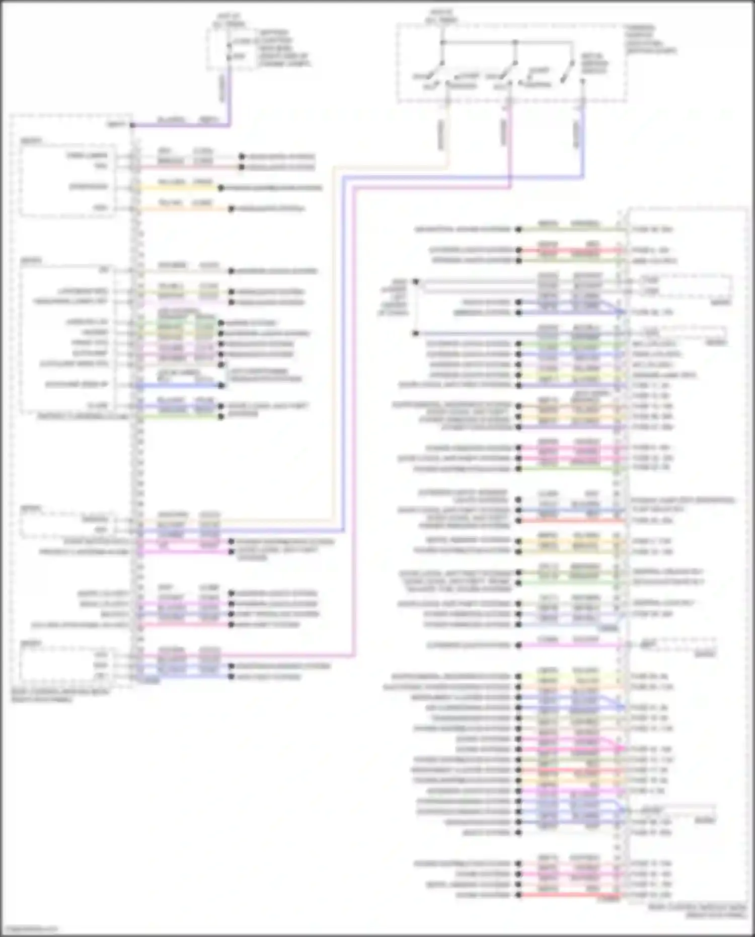 Wiring diagram dim + for Ford F-350 XIV (2017-2020) (1 of 5)