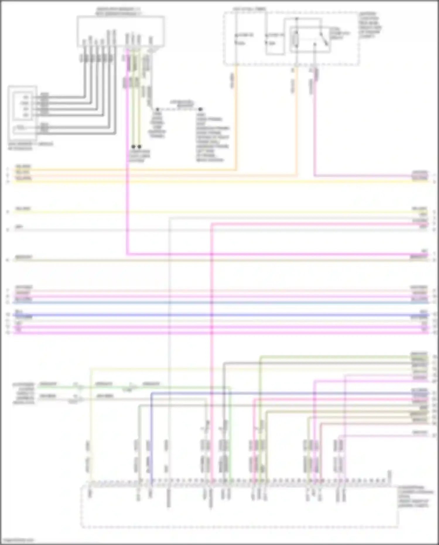 Wiring diagram fuse 50 for Ford F-350 XIV (2017-2020) (12 of 12)