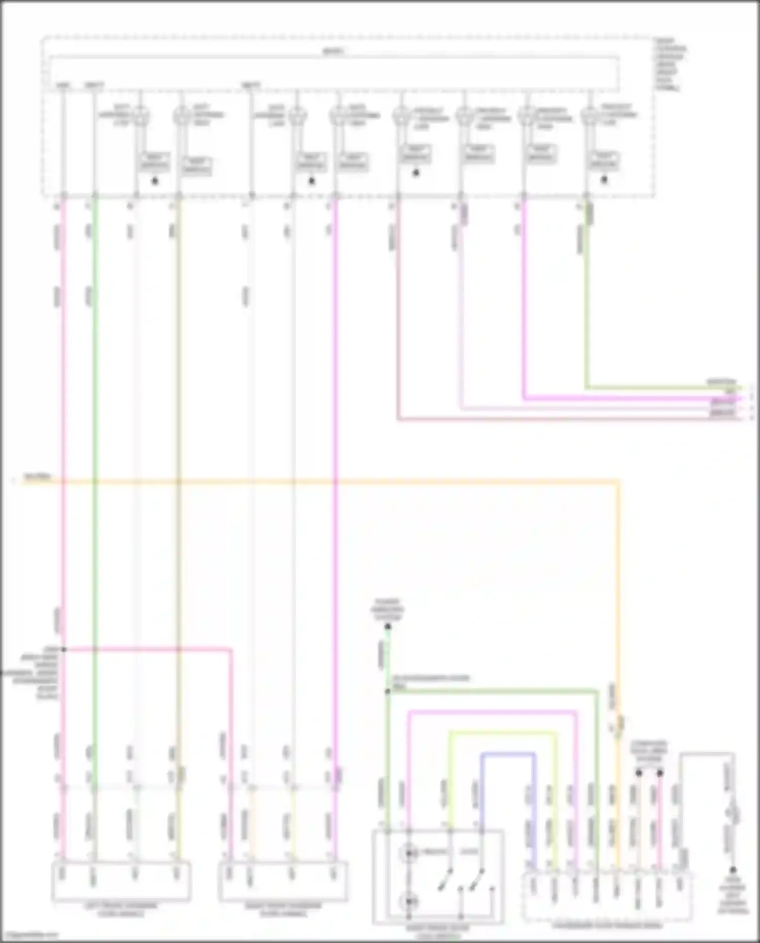 Wiring diagram protect 1 antenna high for Ford F-350 XIV (2017-2020) (1 of 3)