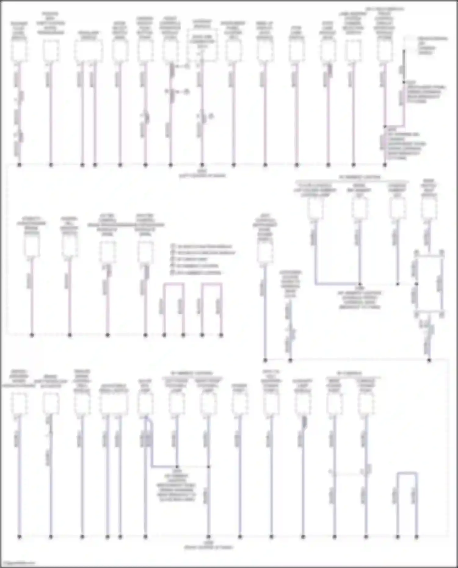 Wiring diagram rear heated seat switch for Ford F-350 XIV (2017-2020) (1 of 3)