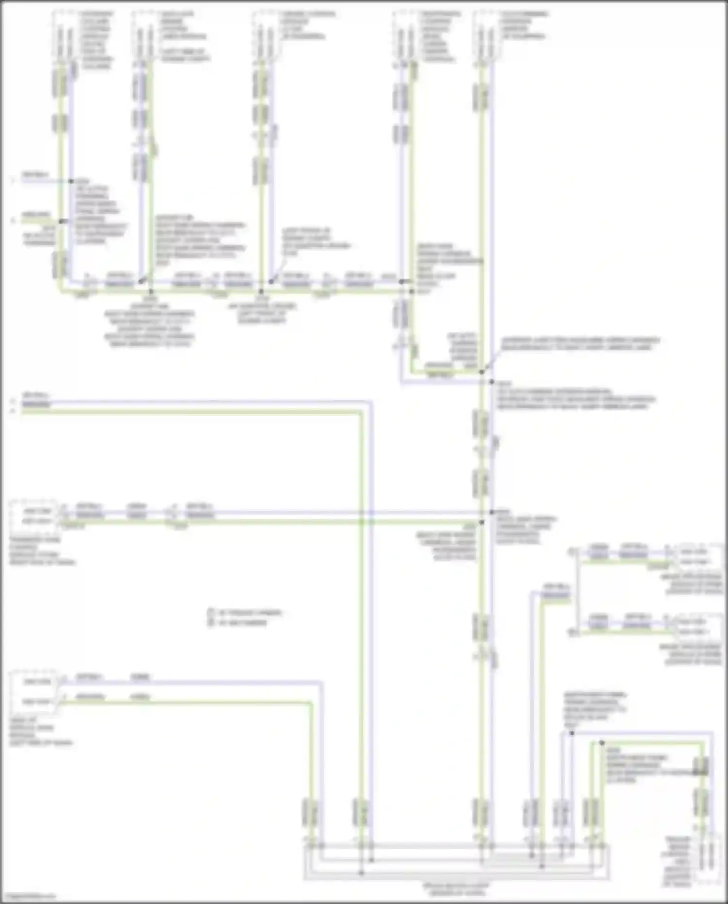 Wiring diagram right end of dash) for Ford F-350 XIV (2017-2020) (3 of 4)