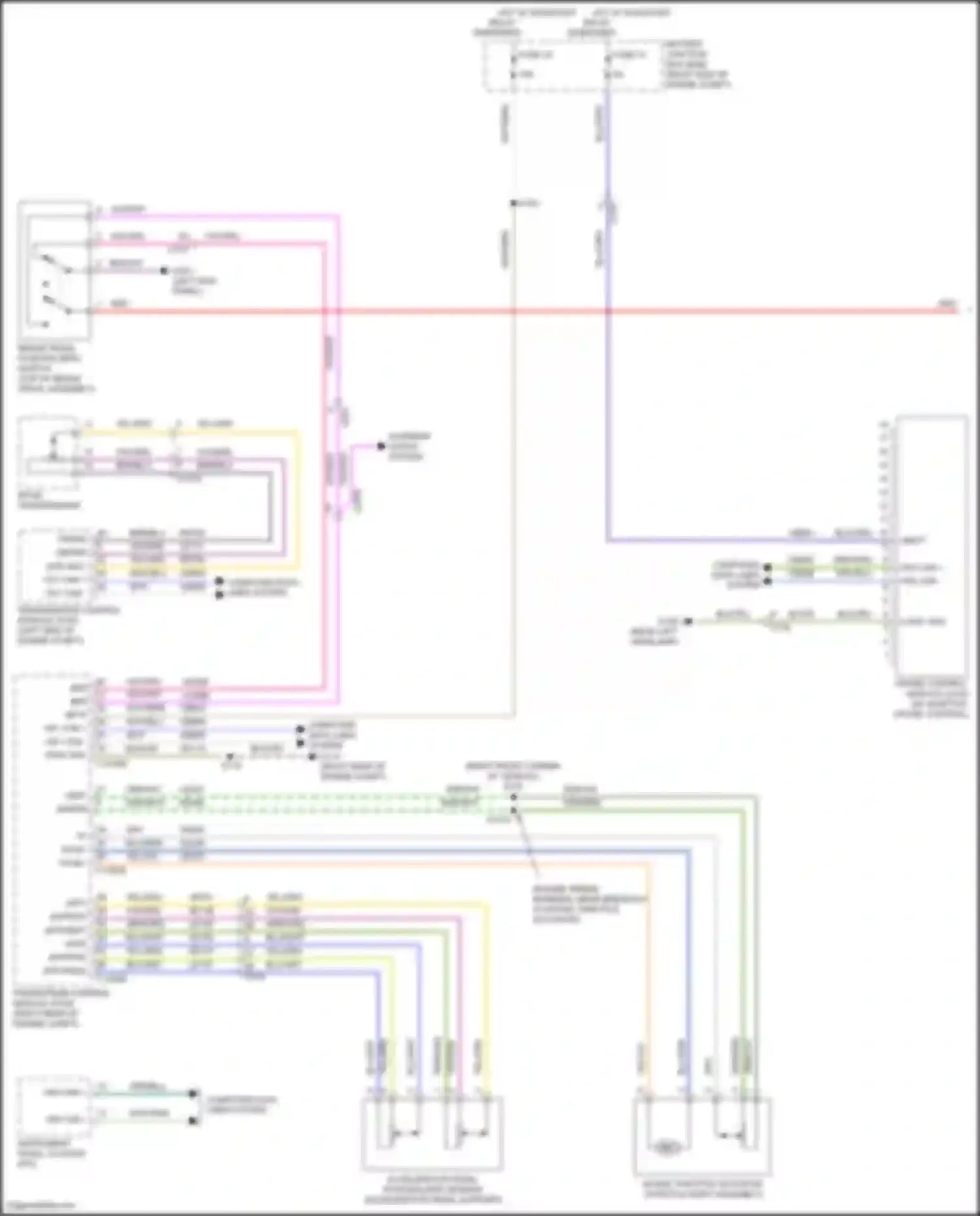 Wiring diagram tacm+ for Ford F-350 XIV (2017-2020) (2 of 4)