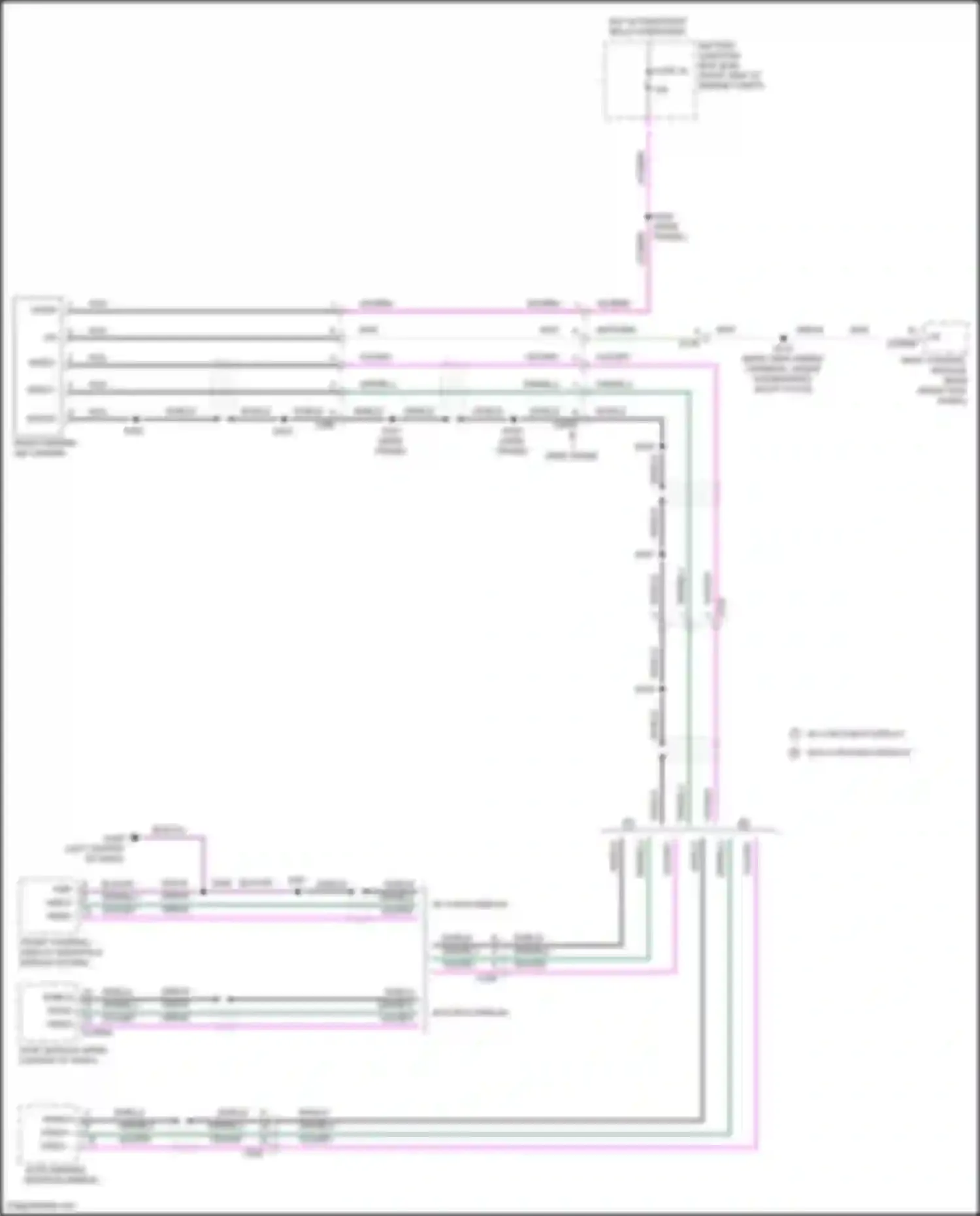 Wiring diagram wide frame for Ford F-350 XIV (2017-2020) (4 of 11)