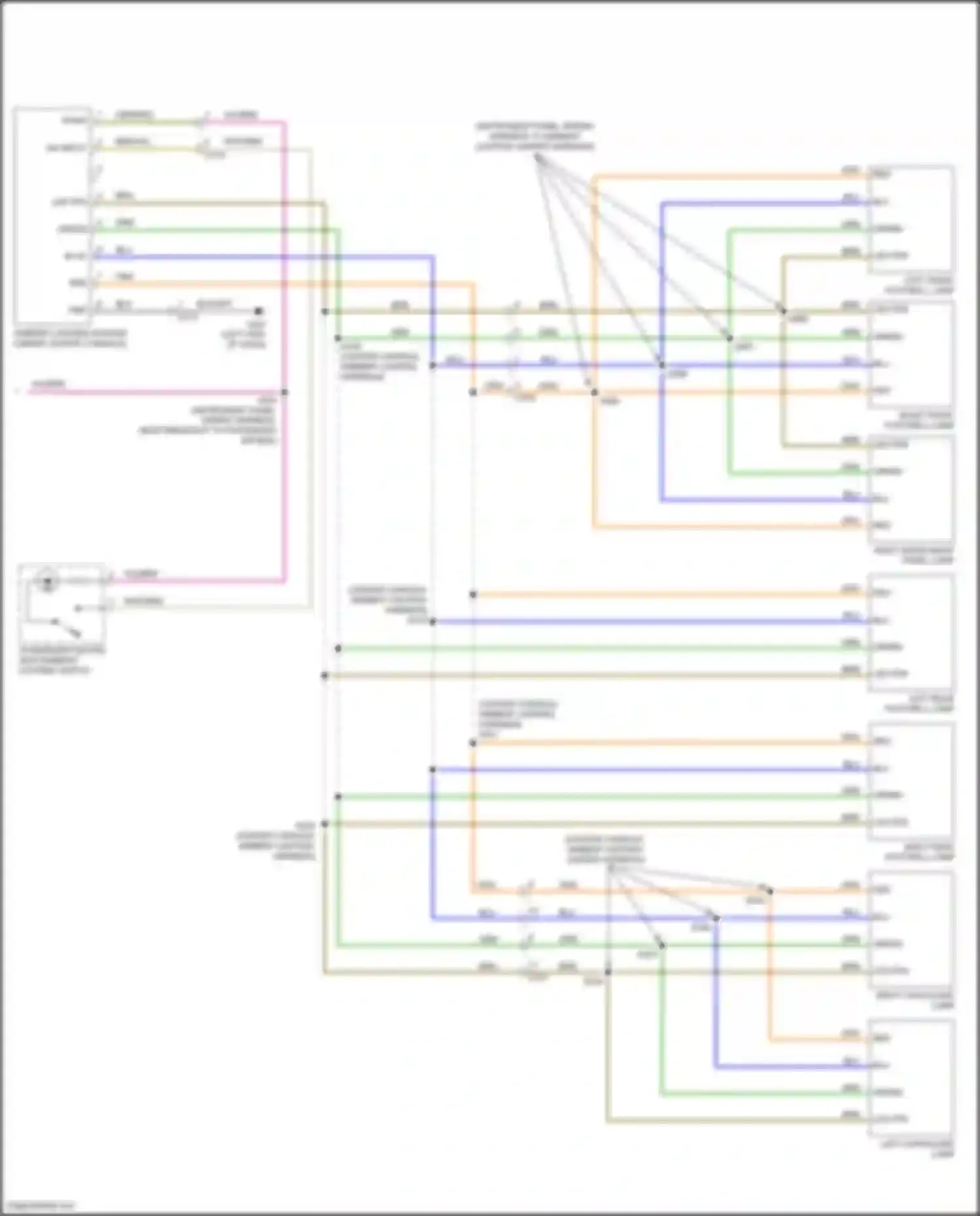 Fiesta ST Ford VII (2018-2021): Courtesy lamps circuit (2 of 2)