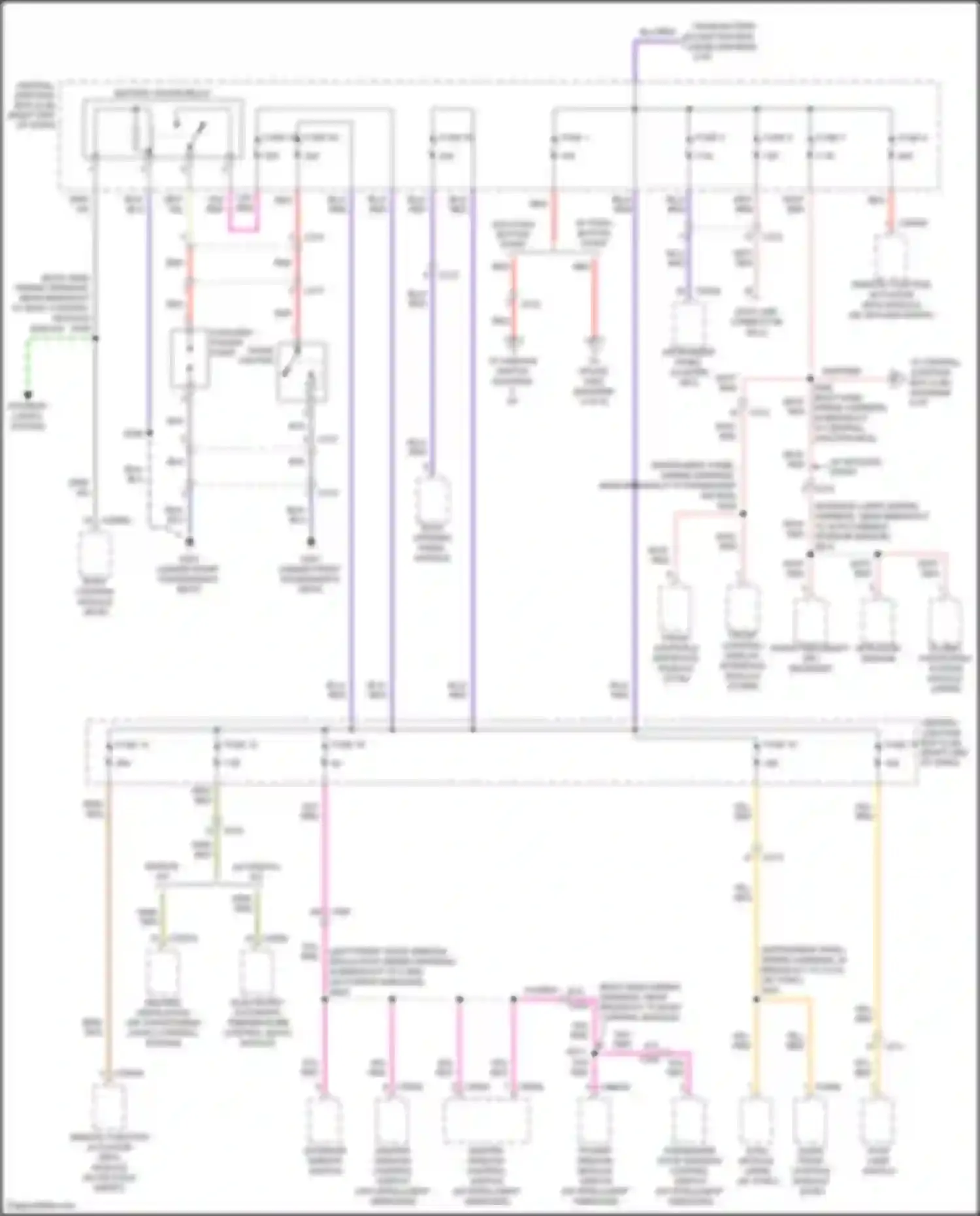 Fiesta ST Ford VII (2018-2021): Power distribution circuit (3 of 6)