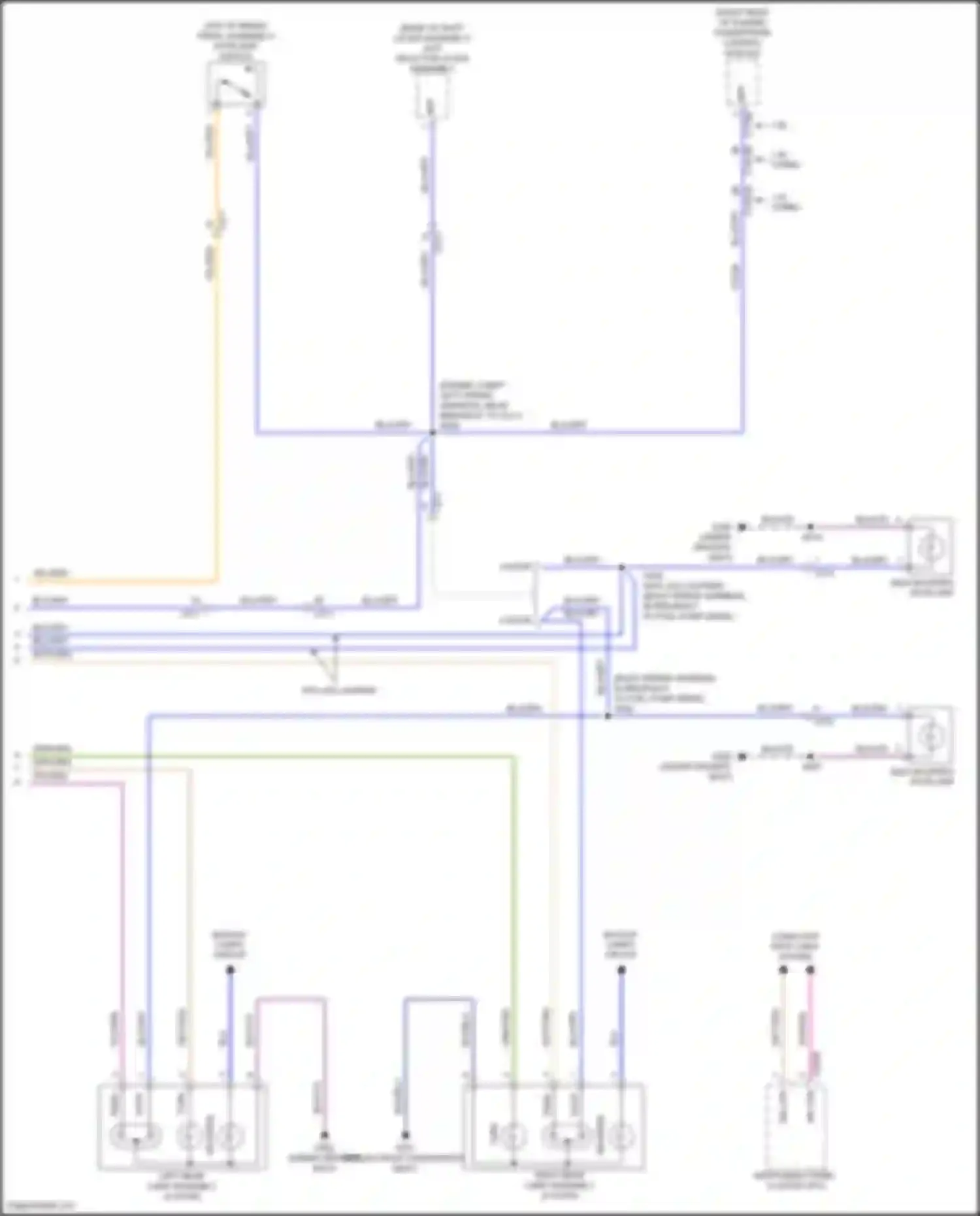 Wiring diagram 5 door for Ford Fiesta ST VII (2018-2021) (6 of 10)
