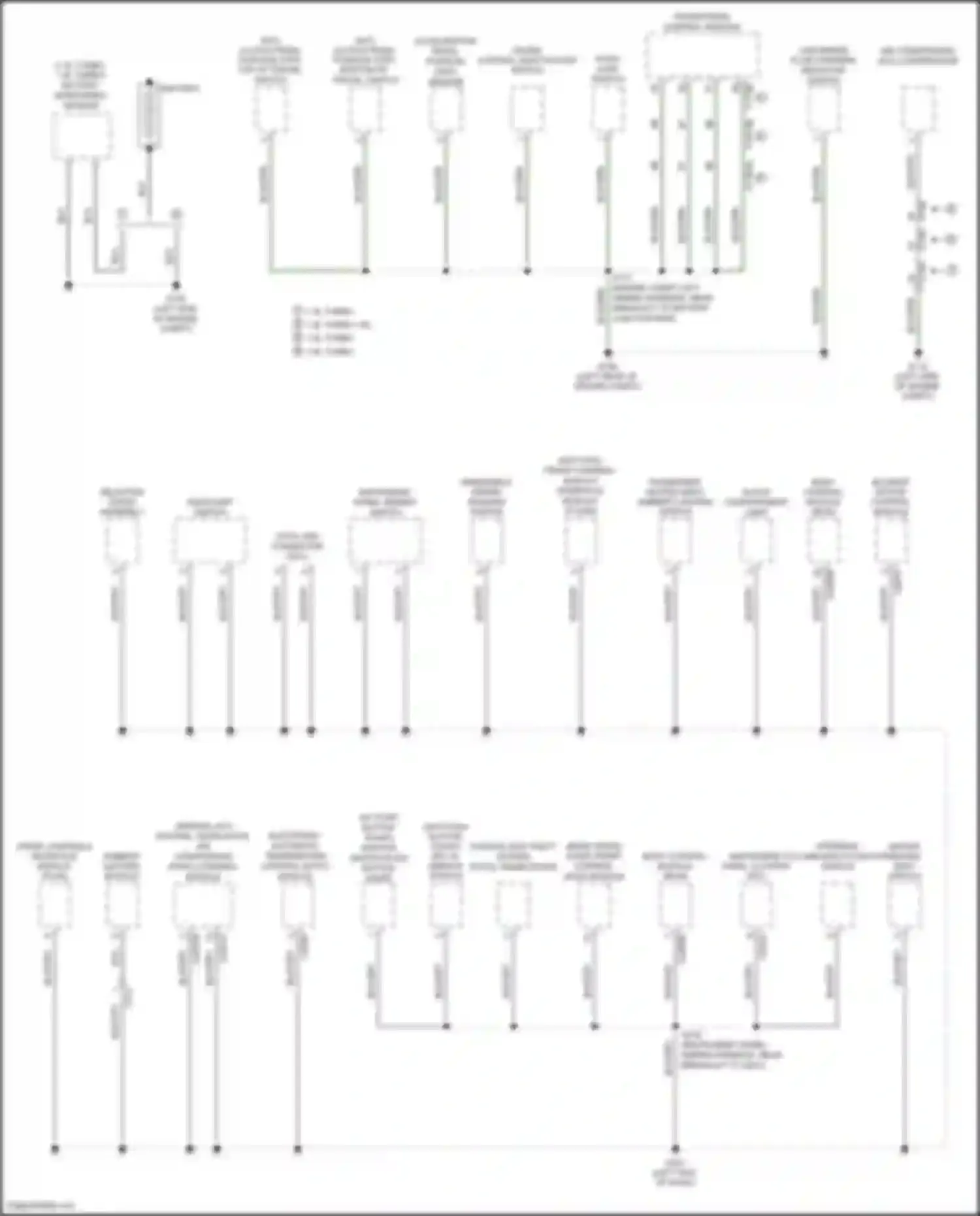 Wiring diagram battery monitoring sensor for Ford Fiesta ST VII (2018-2021) (2 of 5)