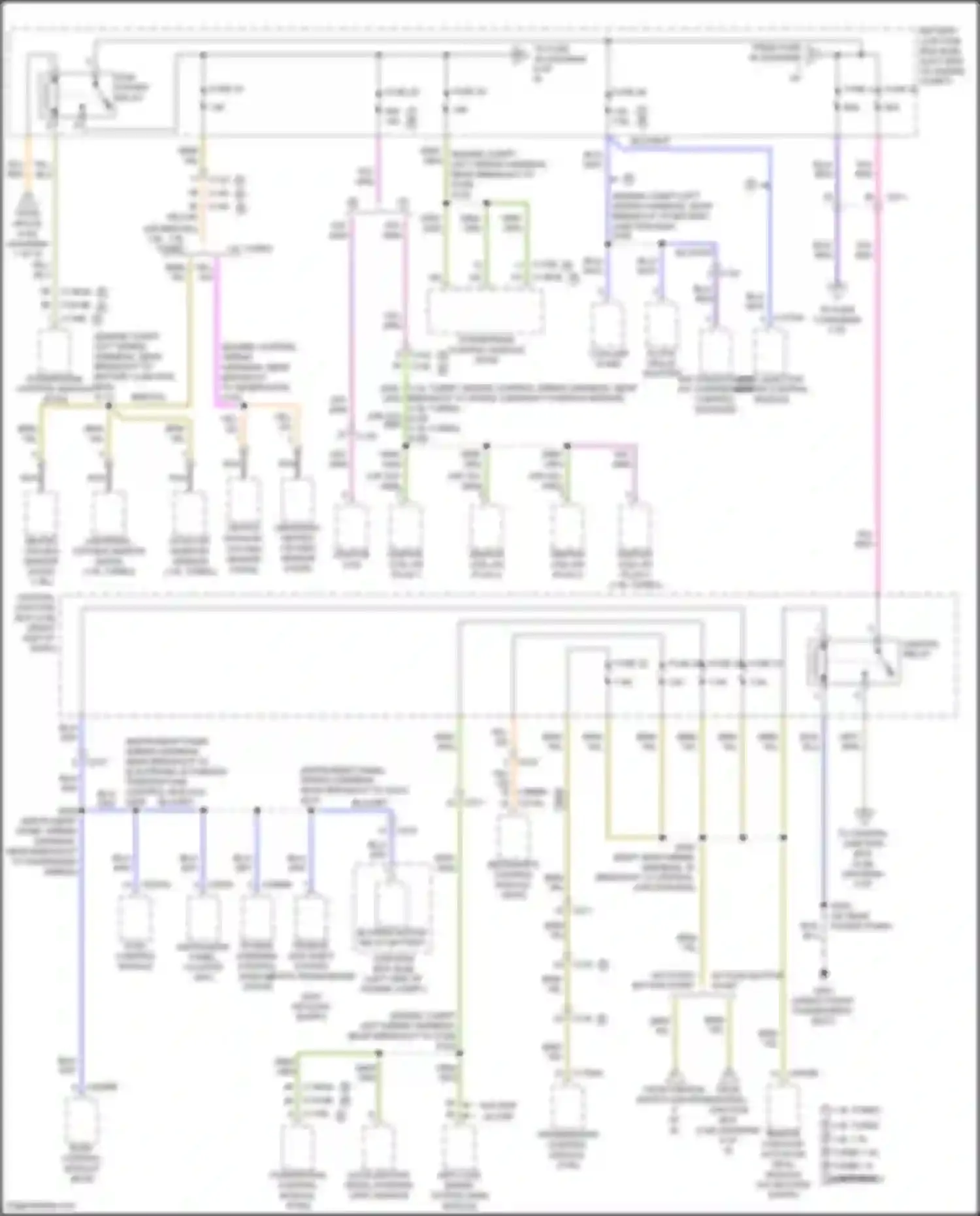 Wiring diagram blu/wht for Ford Fiesta ST VII (2018-2021) (5 of 48)