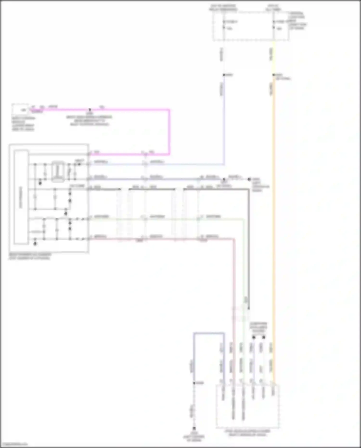 Wiring diagram computer data lines system for Ford Fiesta ST VII (2018-2021) (19 of 58)