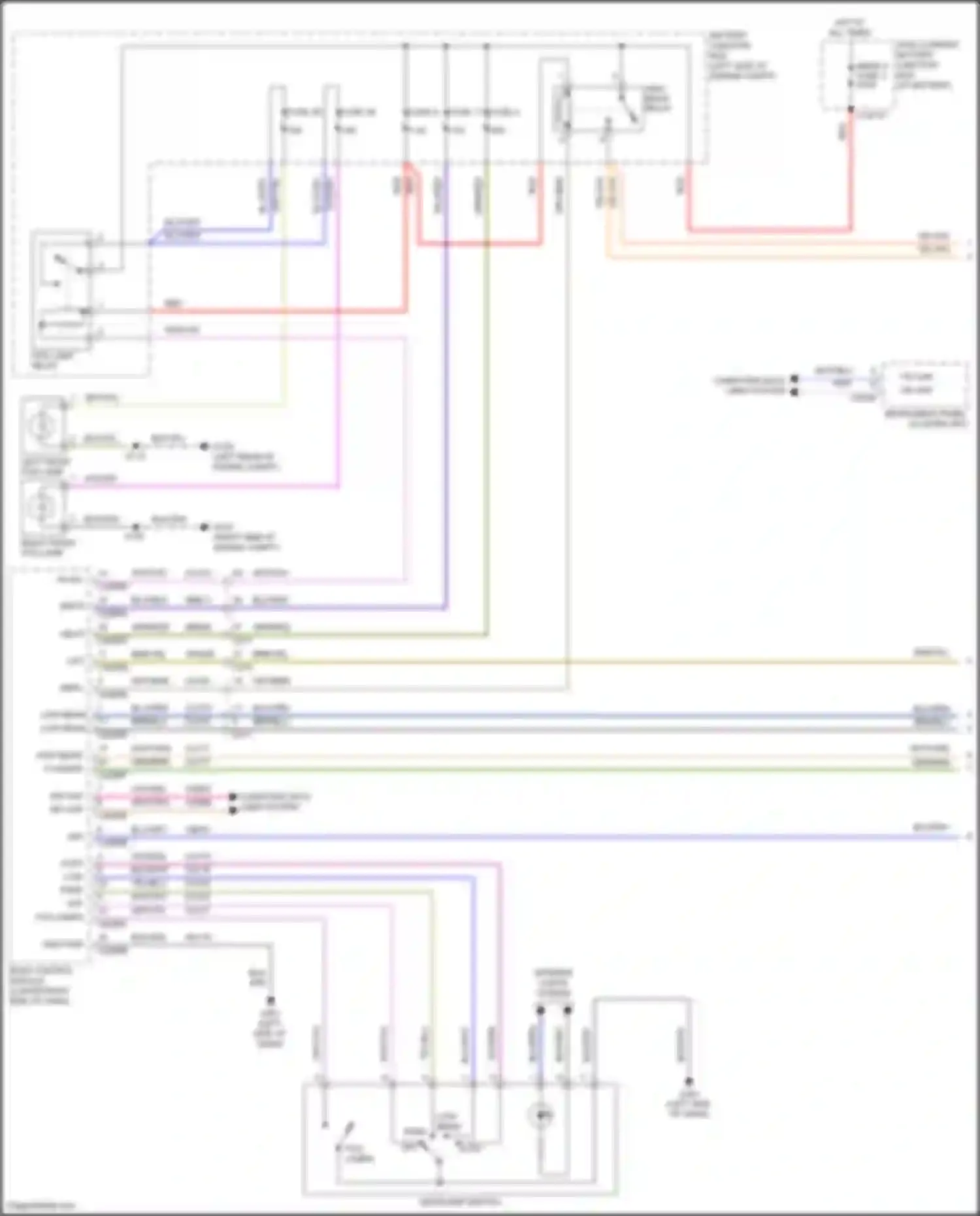 Wiring diagram computer data lines system for Ford Fiesta ST VII (2018-2021) (4 of 58)