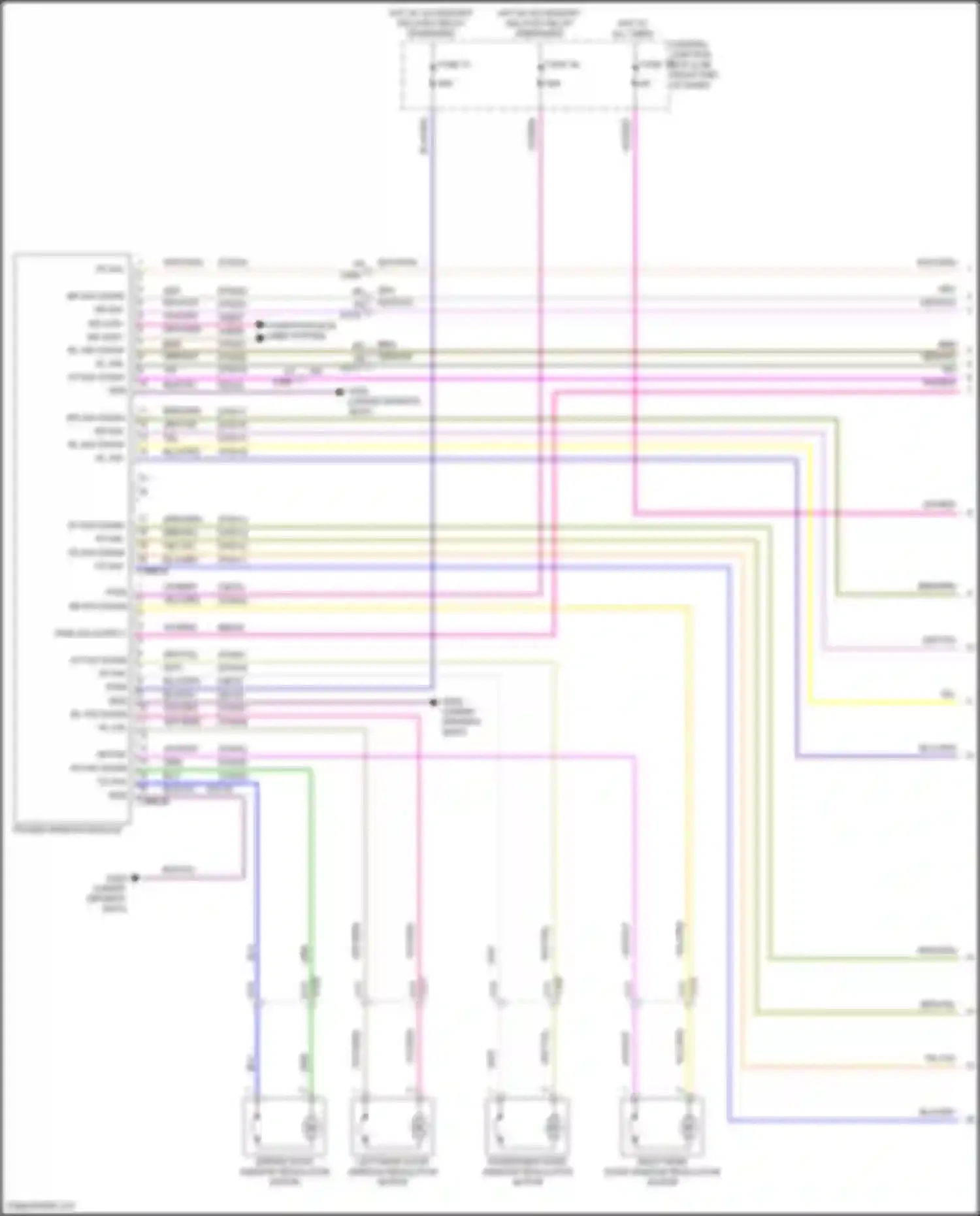 Wiring diagram fd sw up for Ford Fiesta ST VII (2018-2021) (1 of 1)
