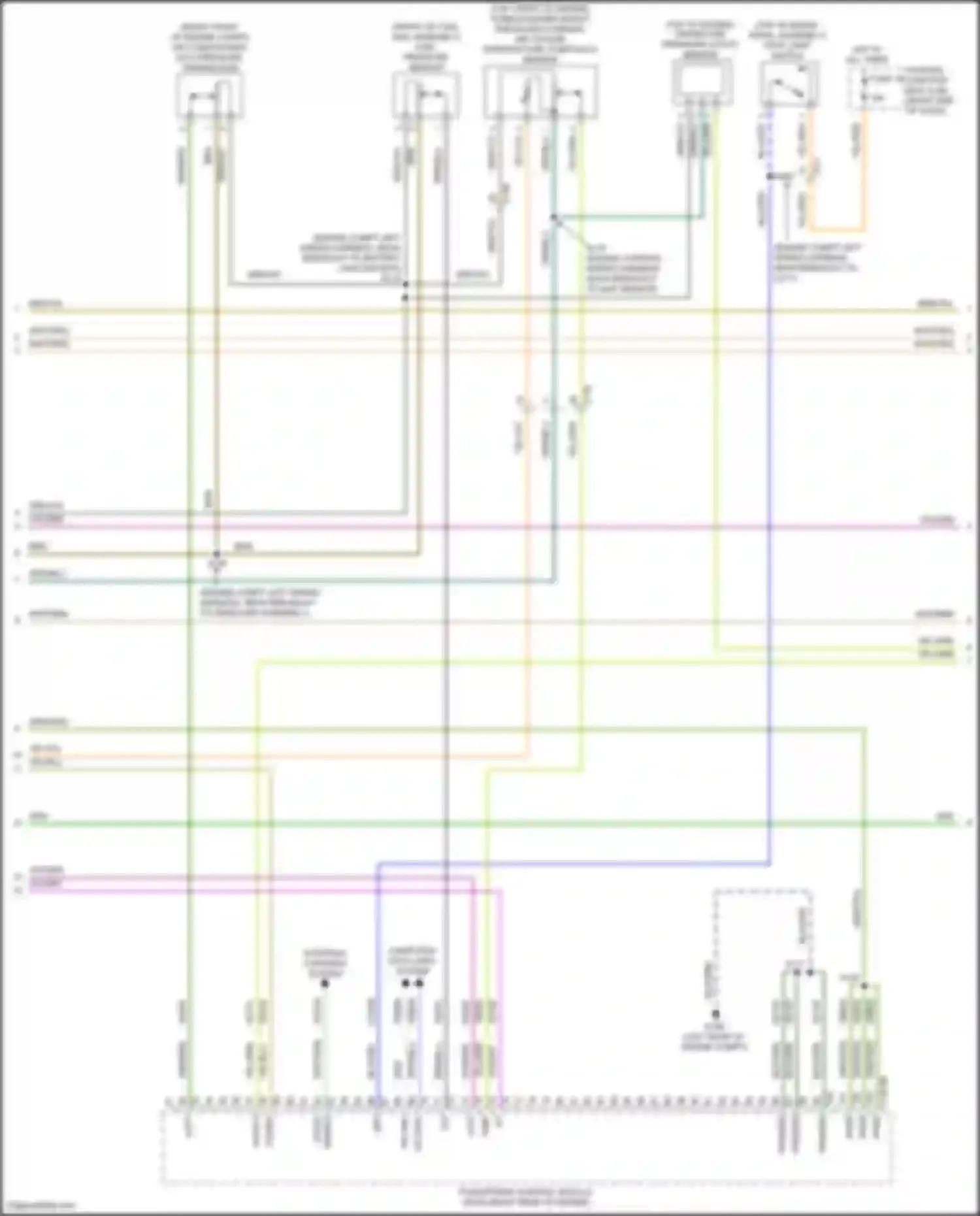 Wiring diagram fuel pressure sensor for Ford Fiesta ST VII (2018-2021) (1 of 1)