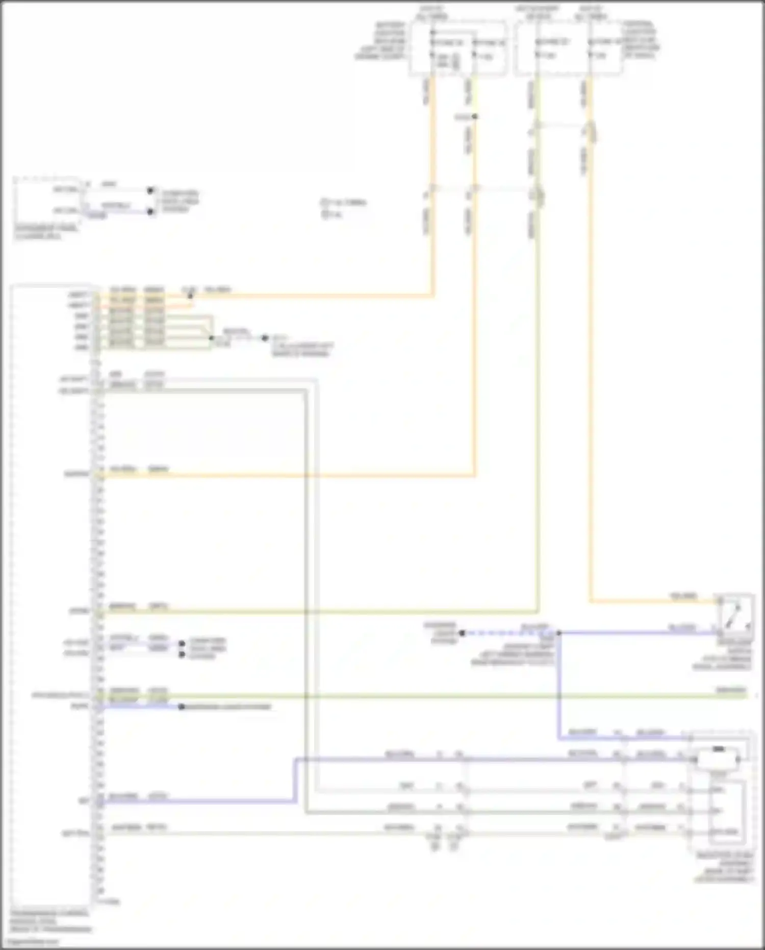 Wiring diagram fuse 23 for Ford Fiesta ST VII (2018-2021) (2 of 4)