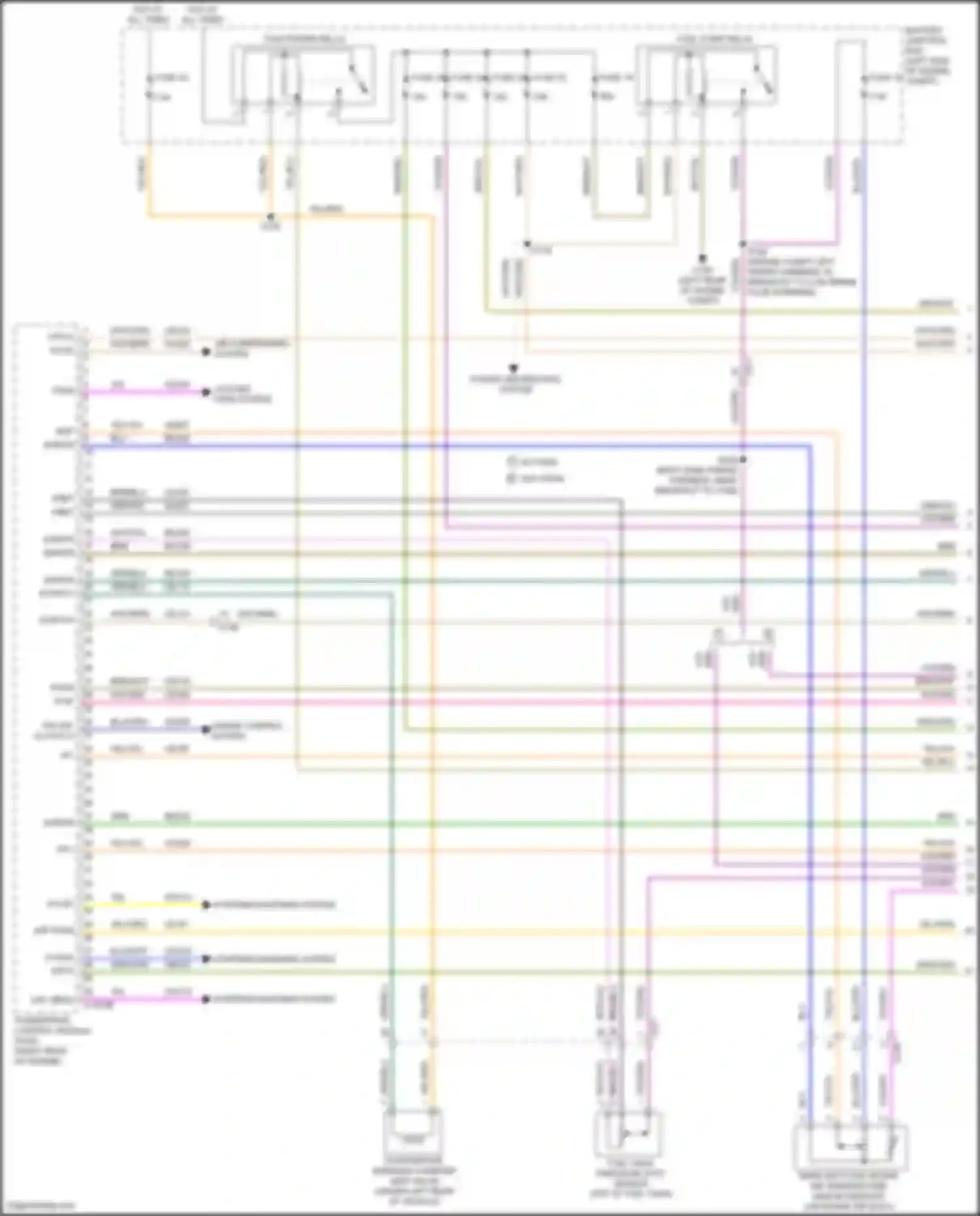 Wiring diagram fuse 42 for Ford Fiesta ST VII (2018-2021) (4 of 4)