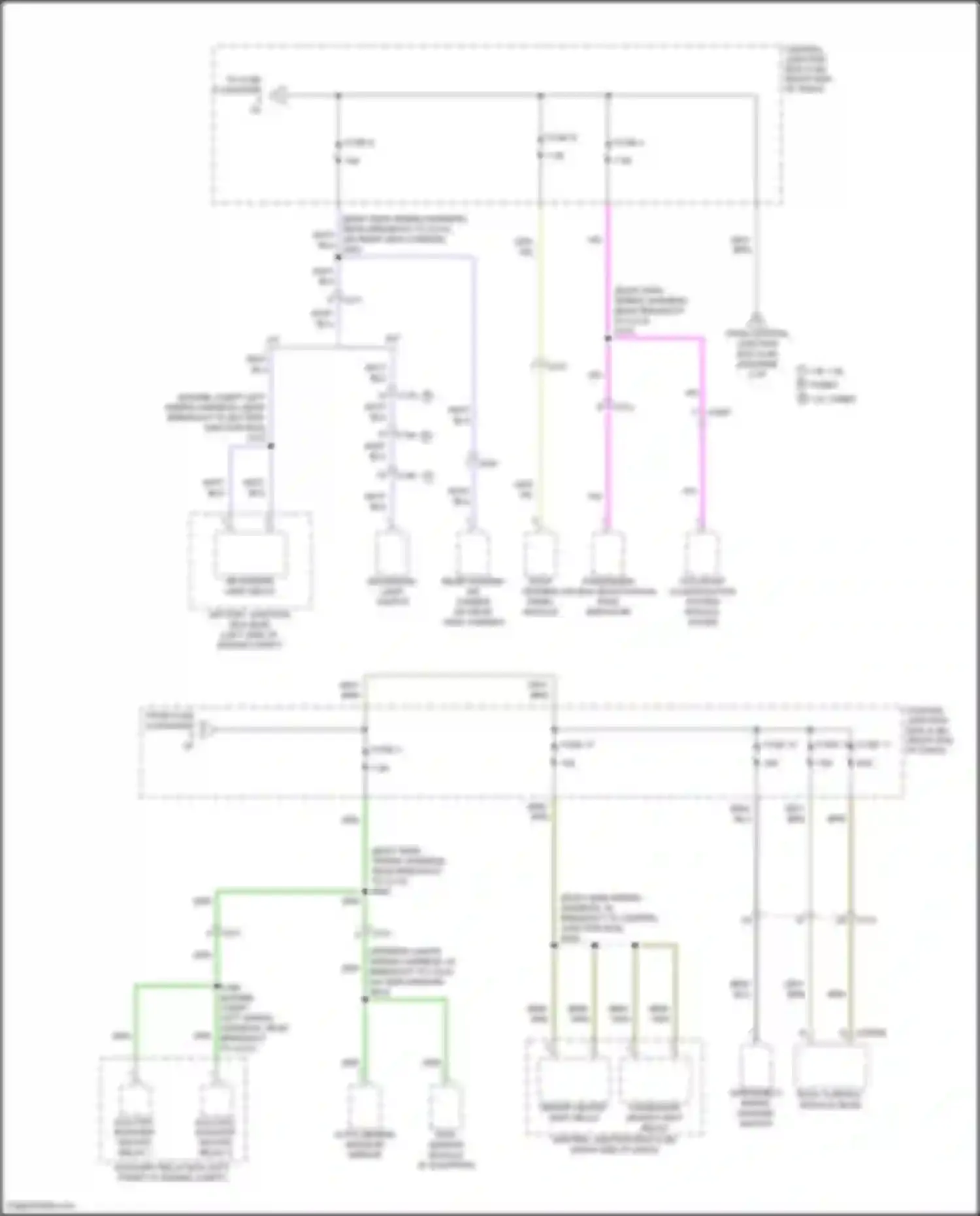 Wiring diagram fuse 8 for Ford Fiesta ST VII (2018-2021) (1 of 2)