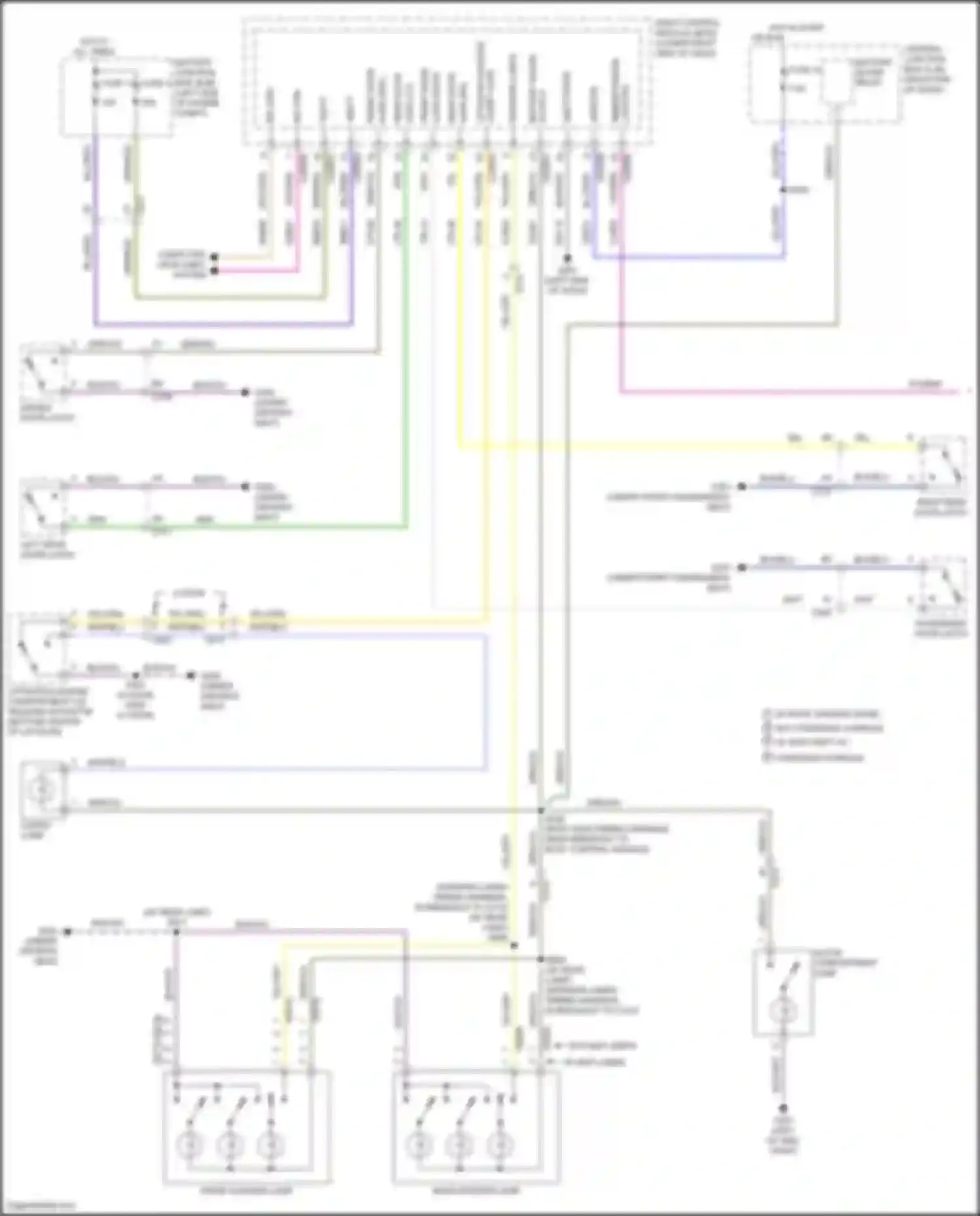 Wiring diagram gnd power for Ford Fiesta ST VII (2018-2021) (1 of 1)