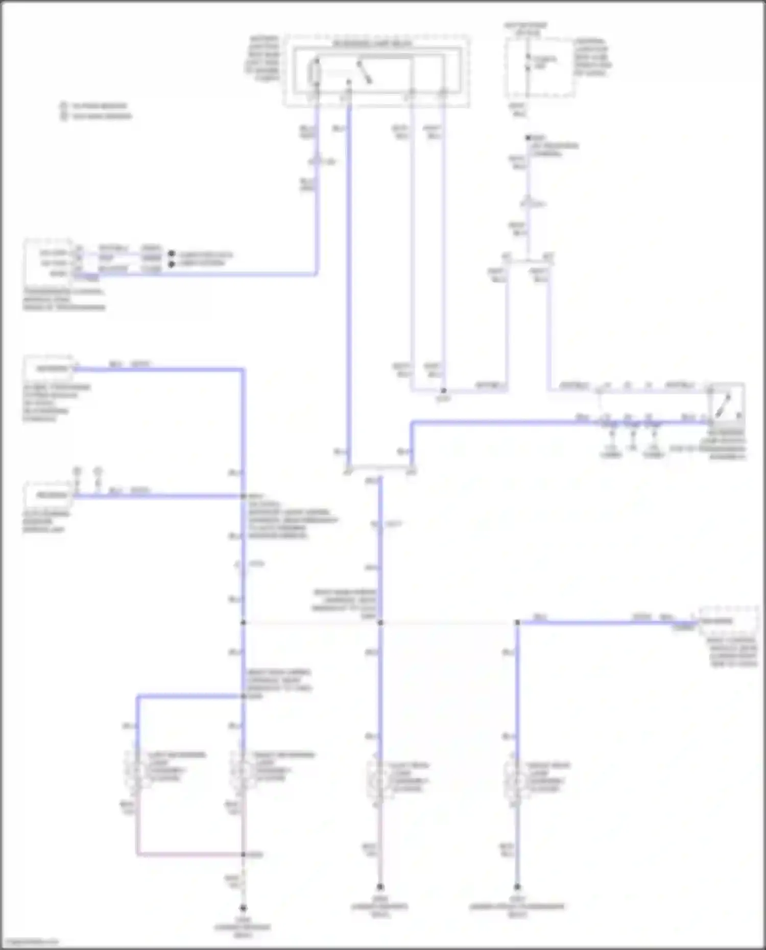 Wiring diagram hot in start or run for Ford Fiesta ST VII (2018-2021) (1 of 17)