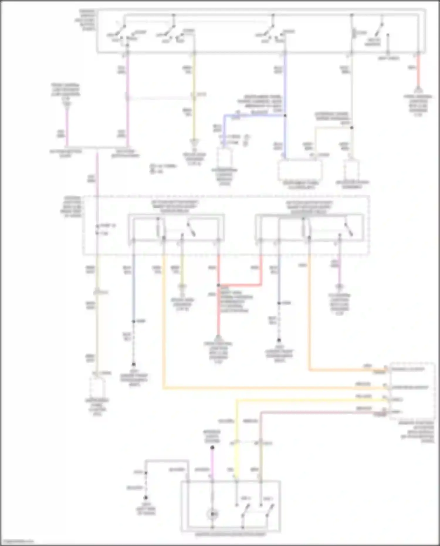 Wiring diagram right end of dash) for Ford Fiesta ST VII (2018-2021) (5 of 50)
