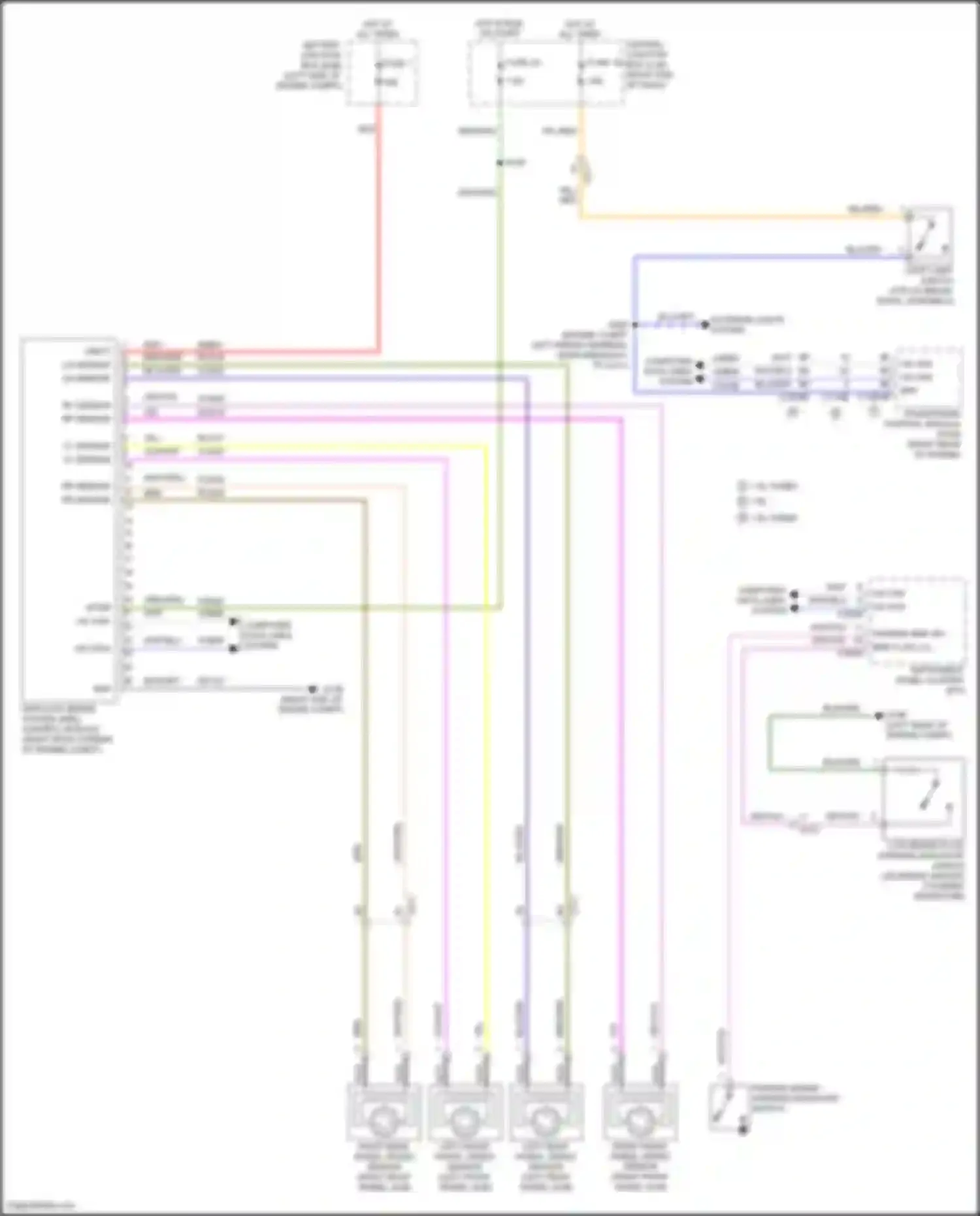 Wiring diagram vio/wht for Ford Fiesta ST VII (2018-2021) (1 of 16)