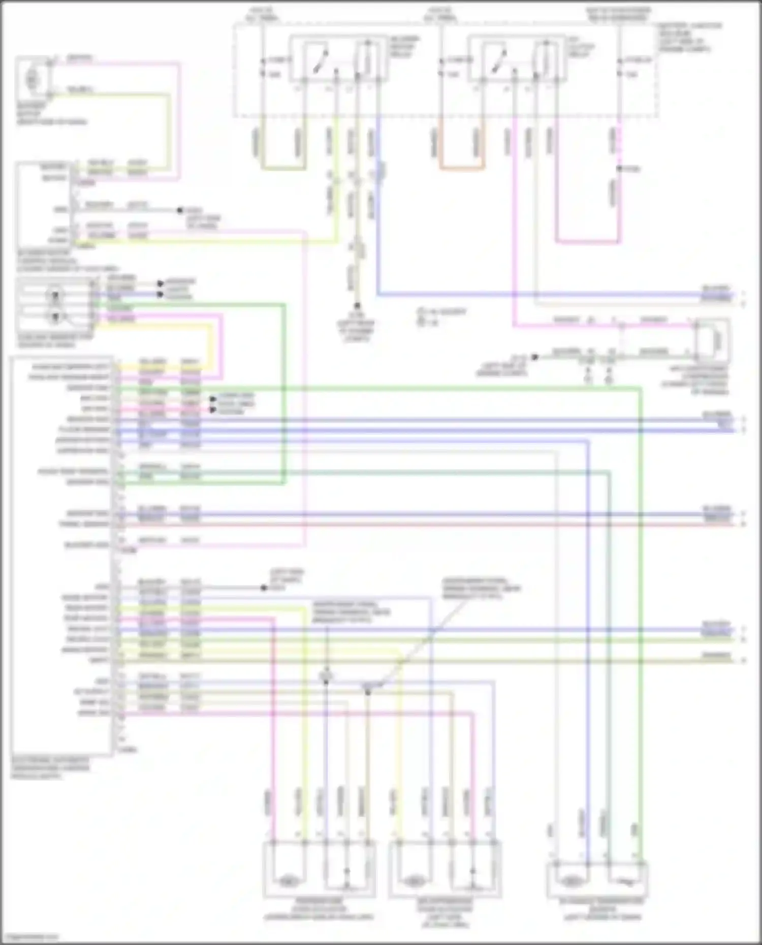 Fiesta Ford Mk6 facelift (2012-2019): Automatic a/c circuit (1 of 4)