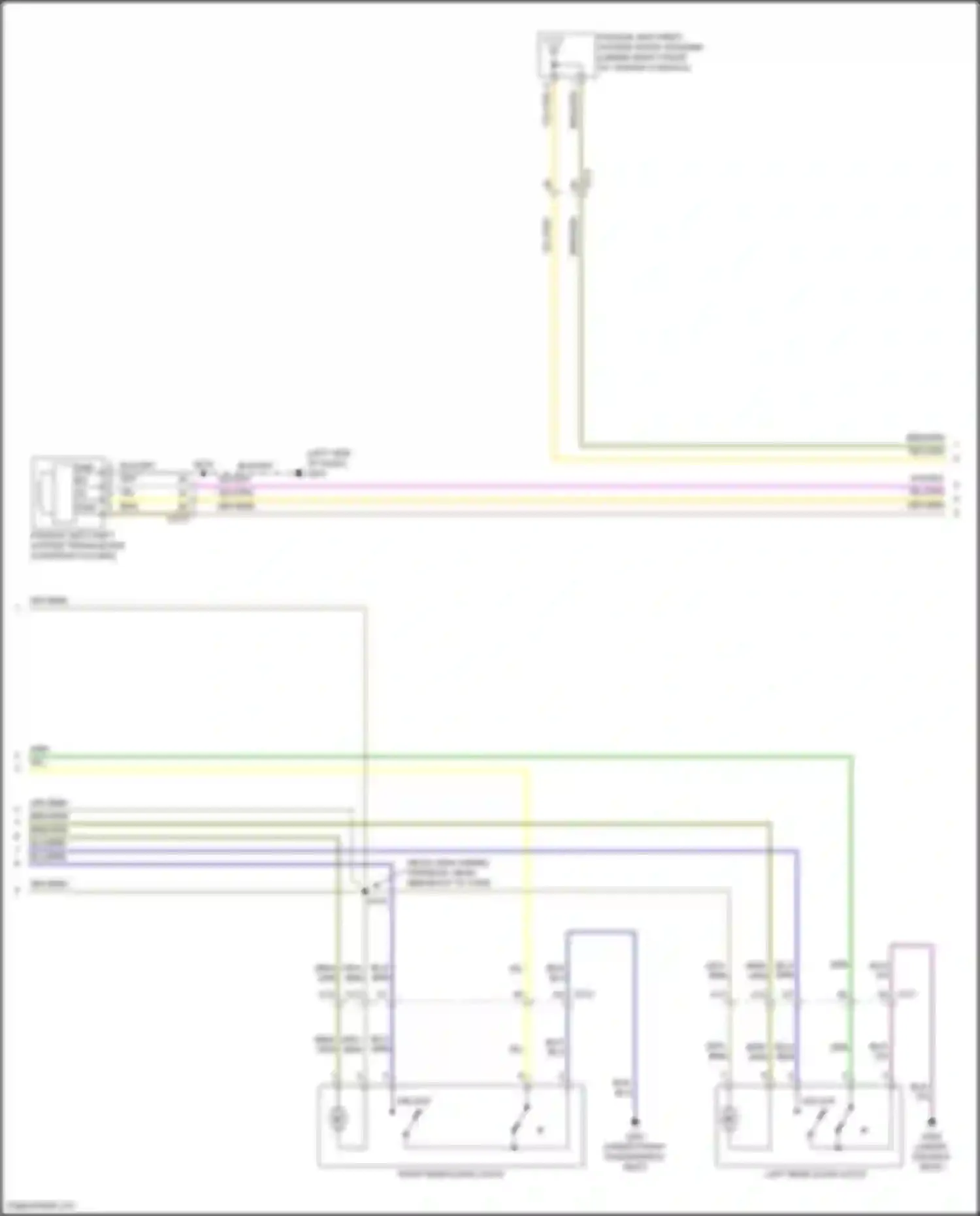 Fiesta Ford Mk6 facelift (2012-2019): Forced entry circuit, w/ keyless entry (2 of 4)