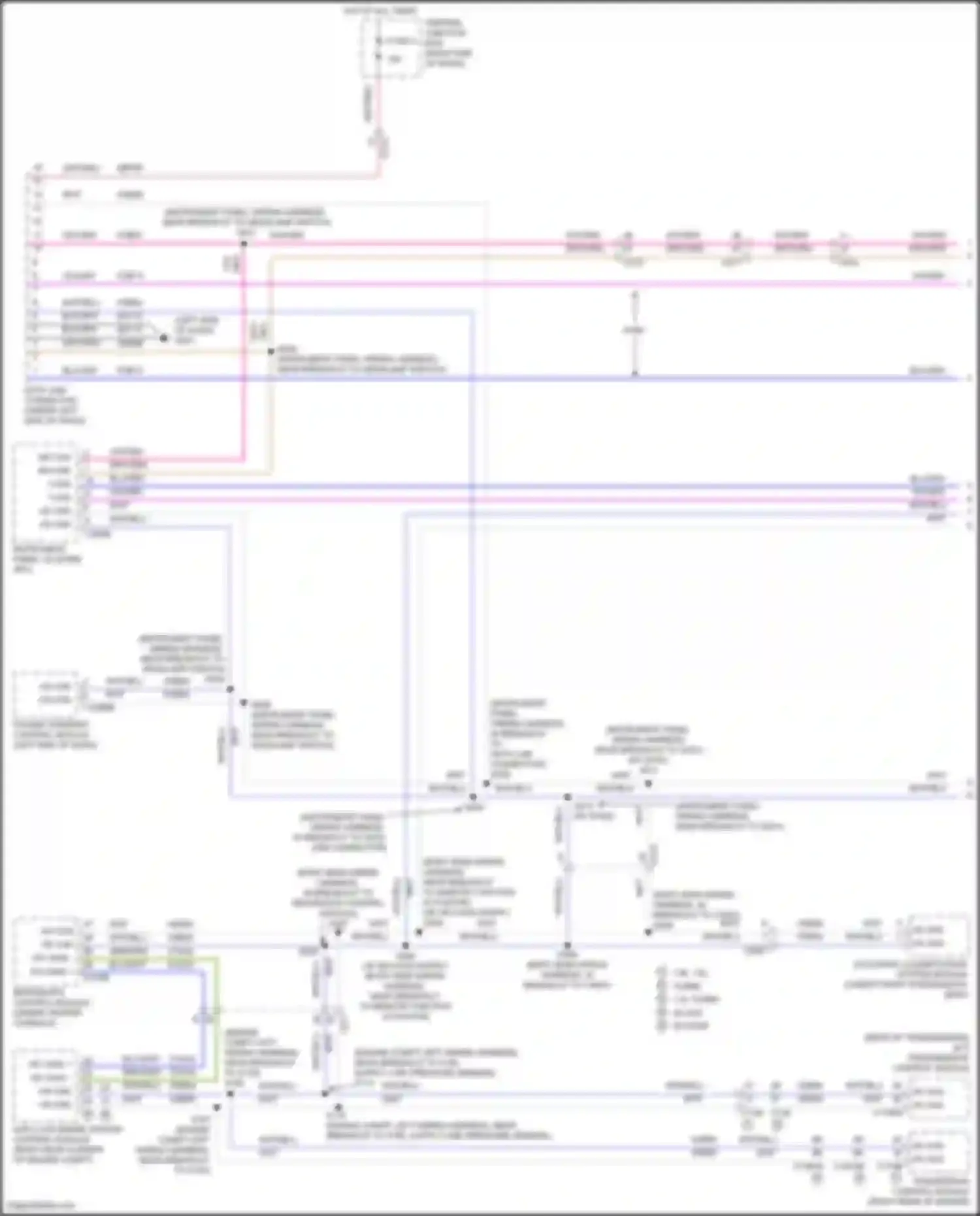 Fiesta Ford Mk6 facelift (2012-2019): Computer data lines circuit (1 of 2)
