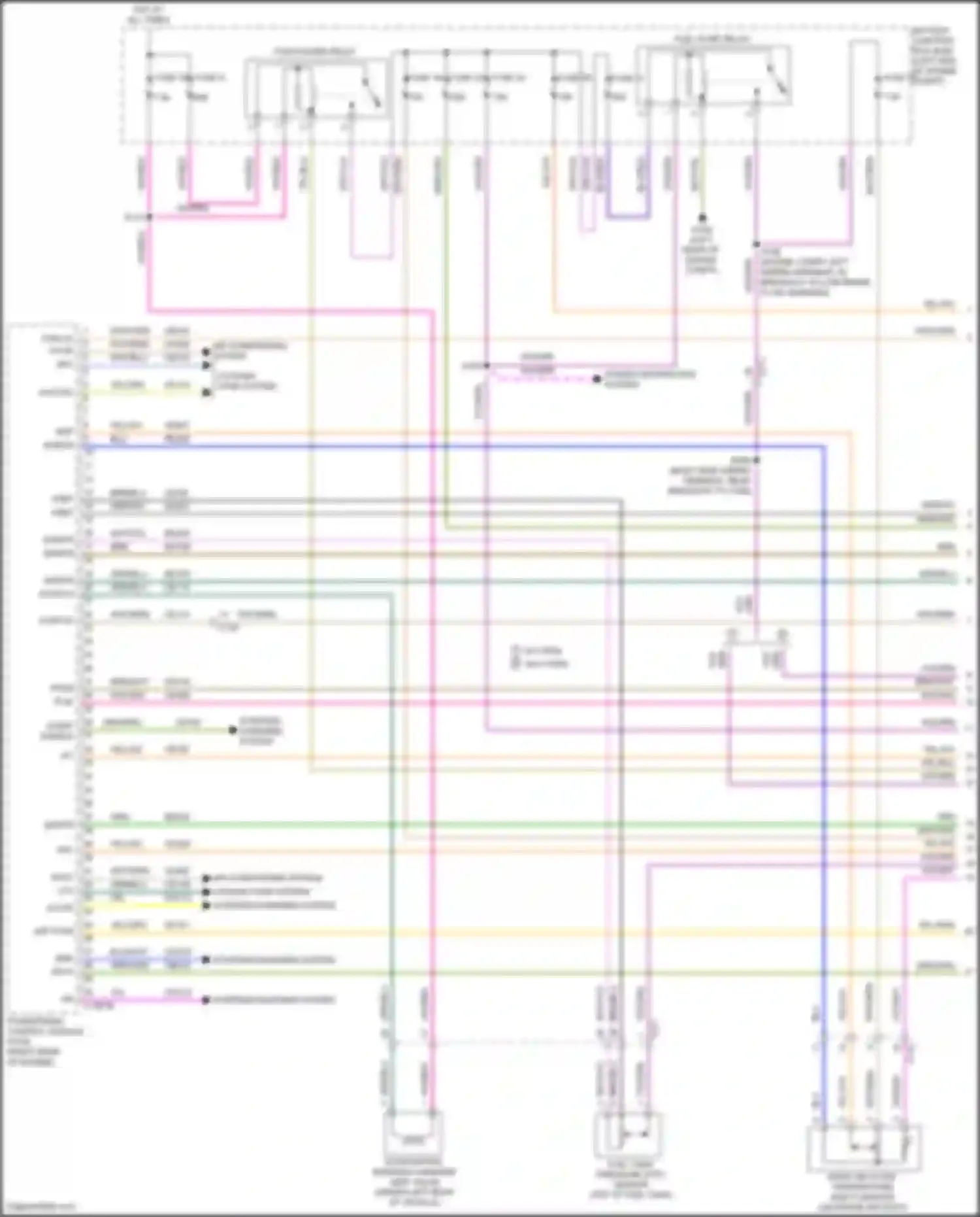 Fiesta Ford Mk6 facelift (2012-2019): Wiring diagram engine performance 1.0l turbo (1 of 6)