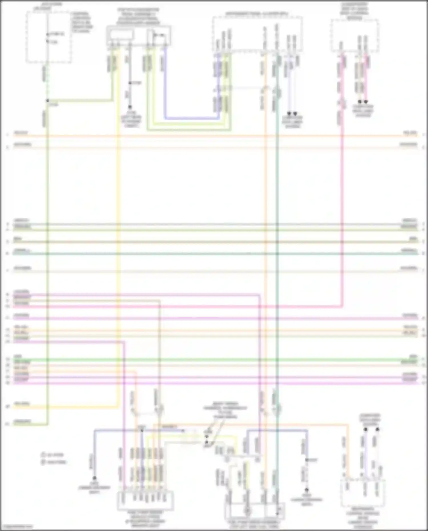 Fiesta Ford Mk6 facelift (2012-2019): Wiring diagram engine performance 1.0l turbo (2 of 6)