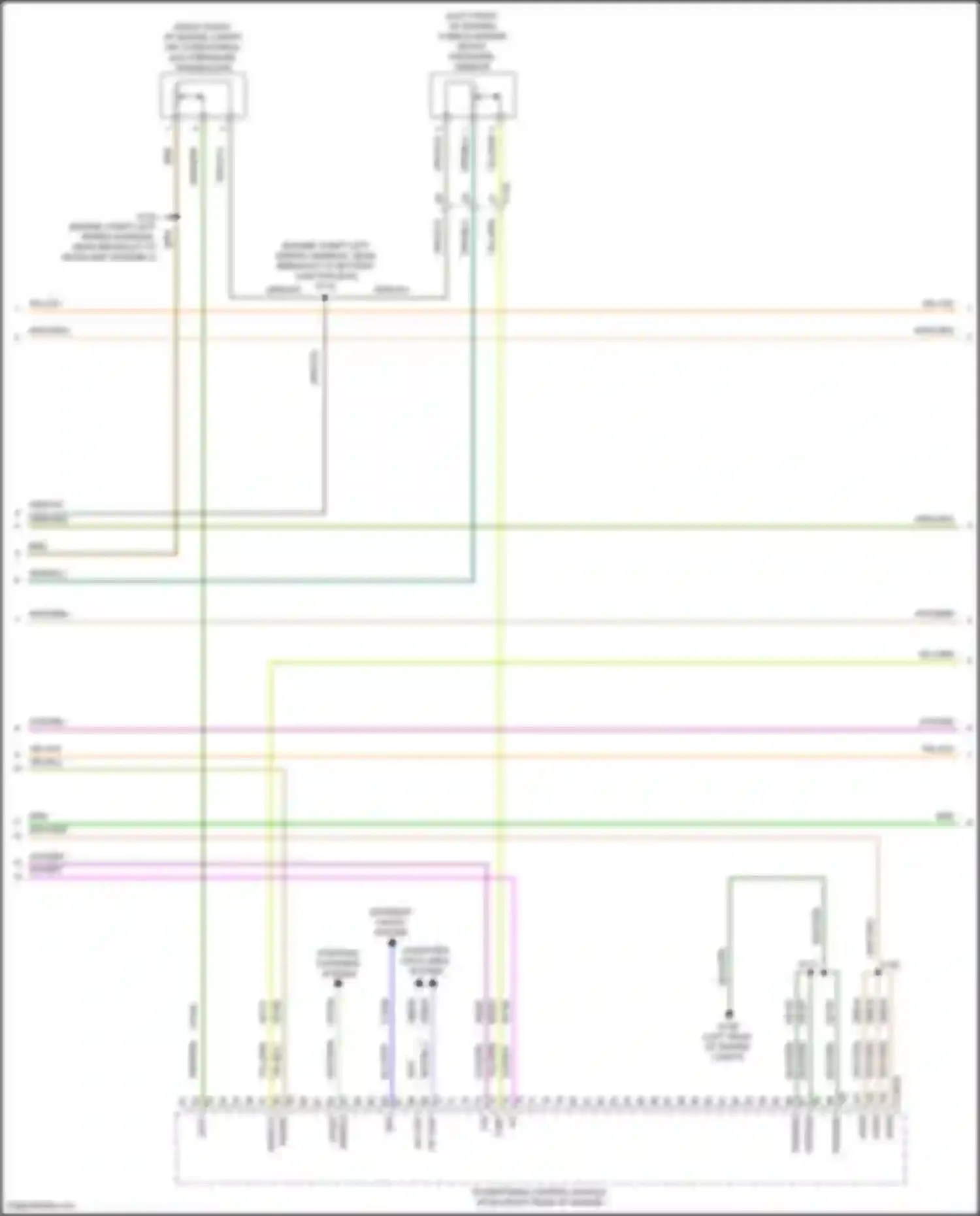 Fiesta Ford Mk6 facelift (2012-2019): Wiring diagram engine performance 1.0l turbo (3 of 6)