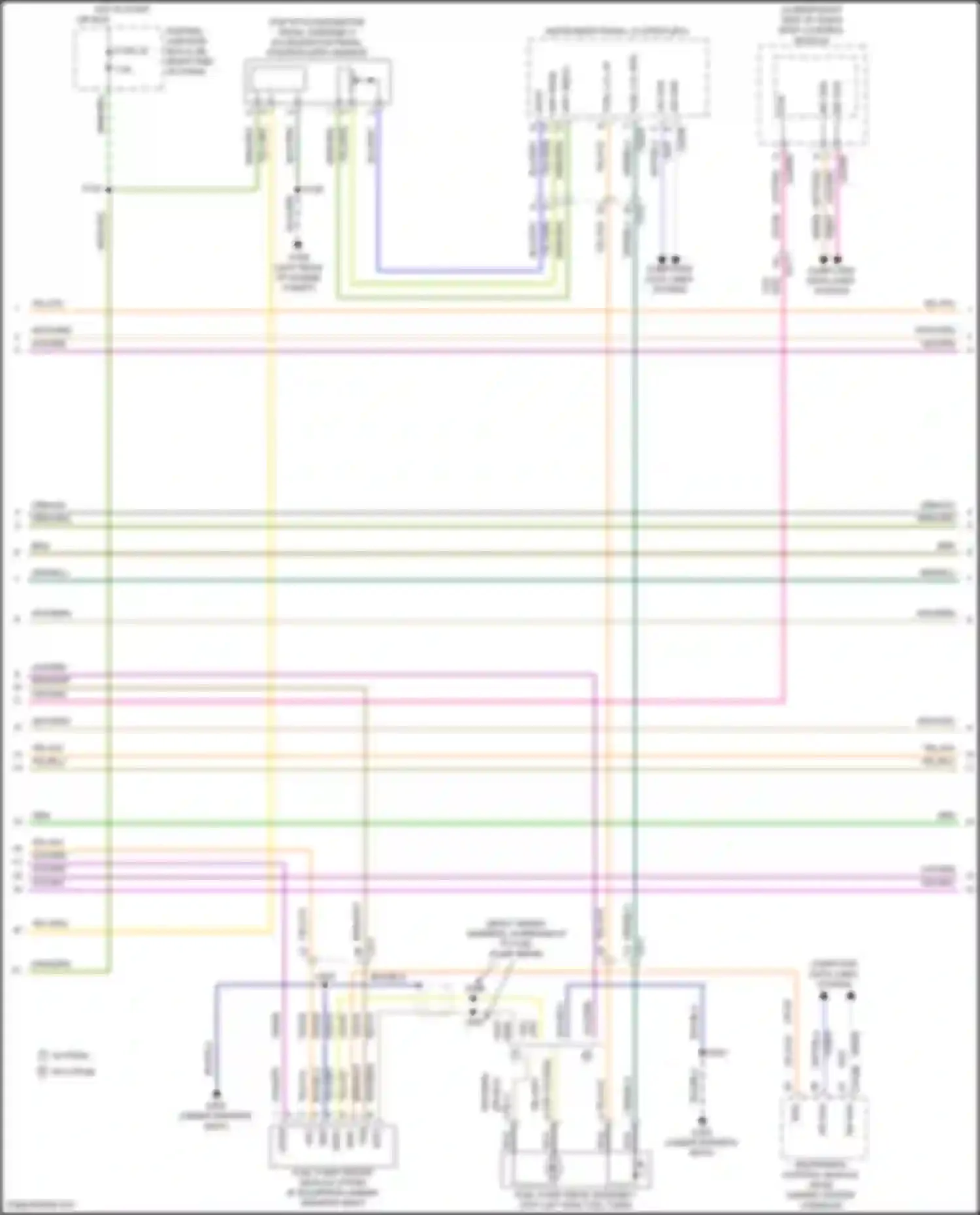 Fiesta Ford Mk6 facelift (2012-2019): Wiring diagram engine performance 1.6l turbo (2 of 6)