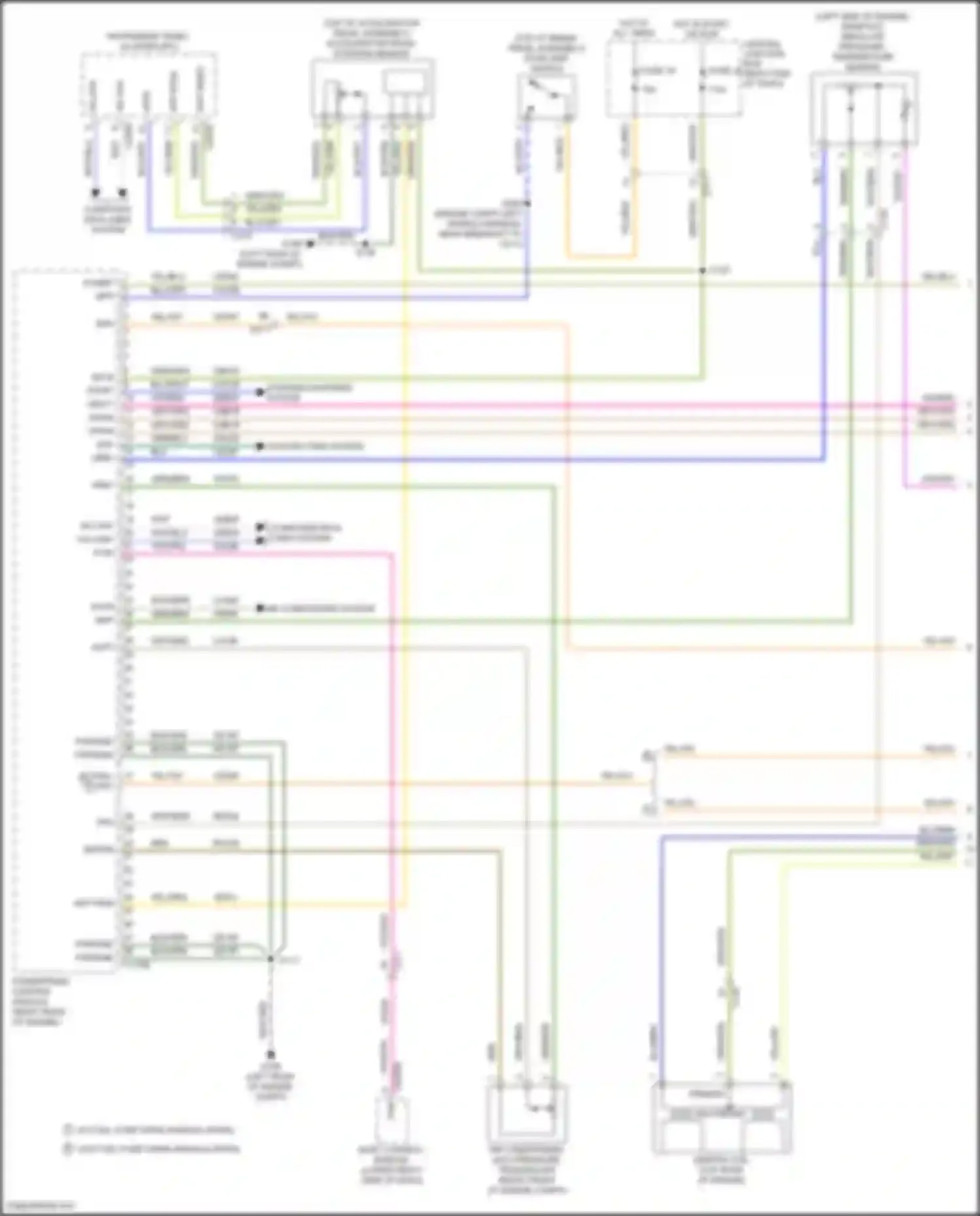 Fiesta Ford Mk6 facelift (2012-2019): Wiring diagram engine performance 1.6l (1 of 4)